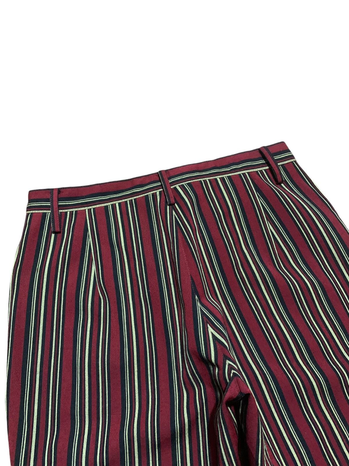 Marithe + Francois Girbaud Vintage Marithe Francois Girbaud striped flare pants Size 30" / US 8 / IT 44 - 12 Thumbnail