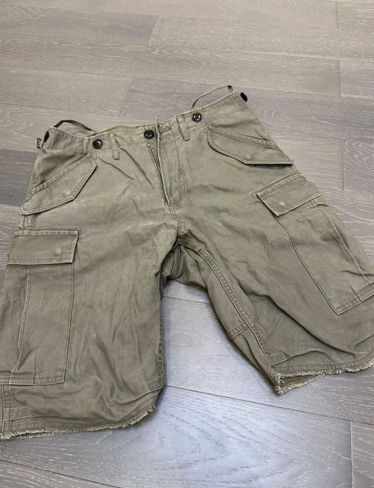 Visvim Visvim eiger sanction olive shorts | Grailed