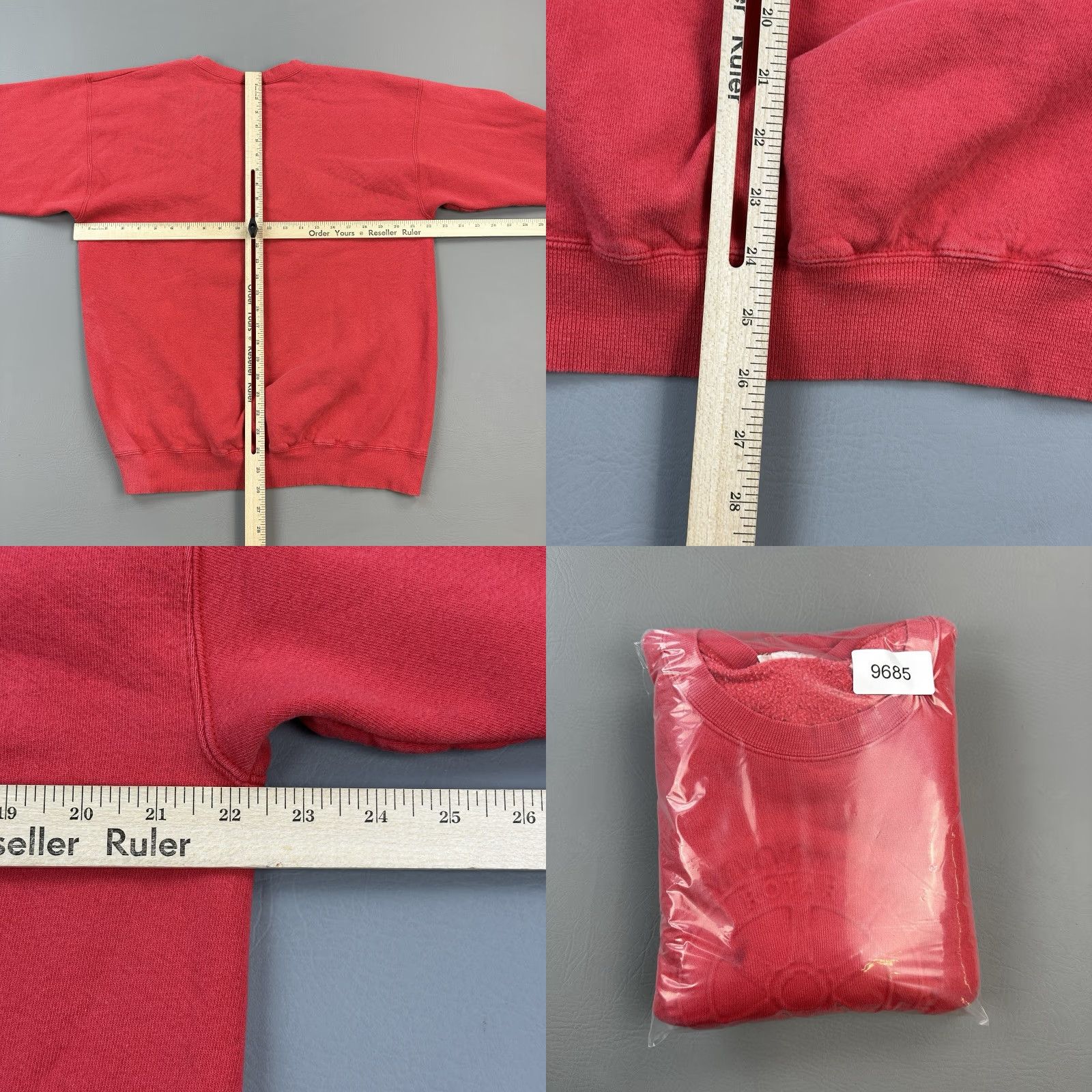 Vintage VINTAGE Rotary International Sweatshirt Mens Large Red Embossed Logo Pullover - Shirt - Red - 90s Retro Sports Outdoor Mens L Size US L / EU 52-54 / 3 - 8 Thumbnail