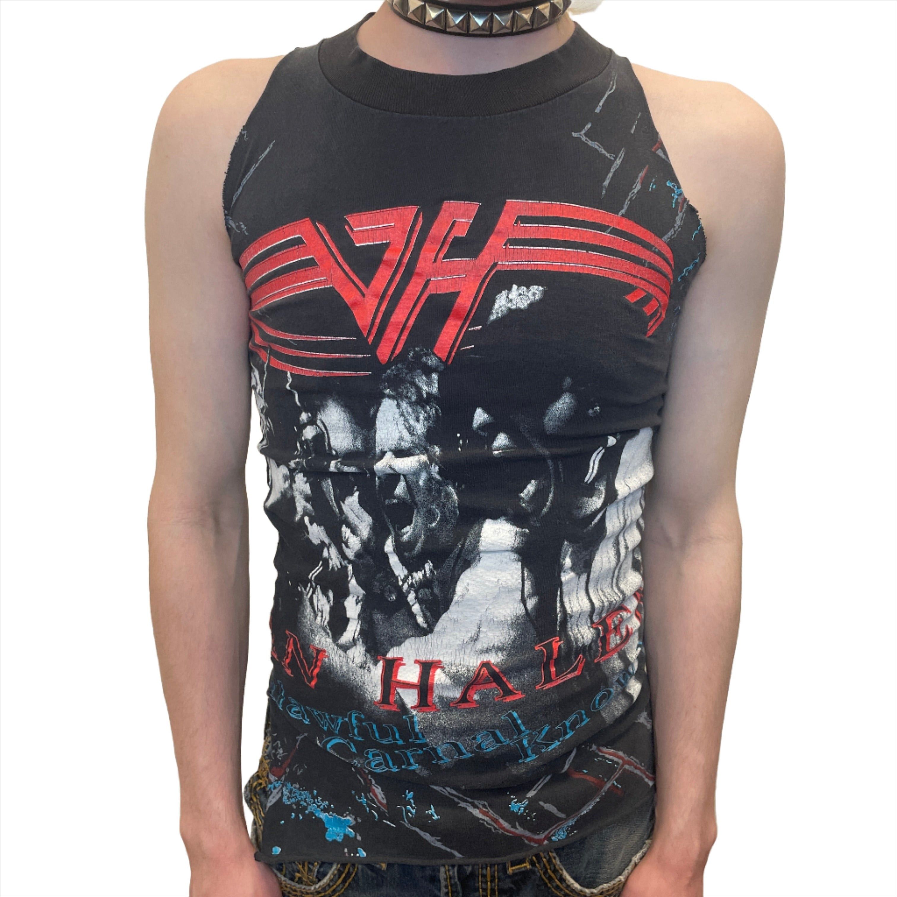 Other Van Halen "For Unlawful Carnal Knowledge" Vintage Upcycled Made in USA Graphic T-Shirt Size Small Size US S / EU 44-46 / 1 - 1 Thumbnail