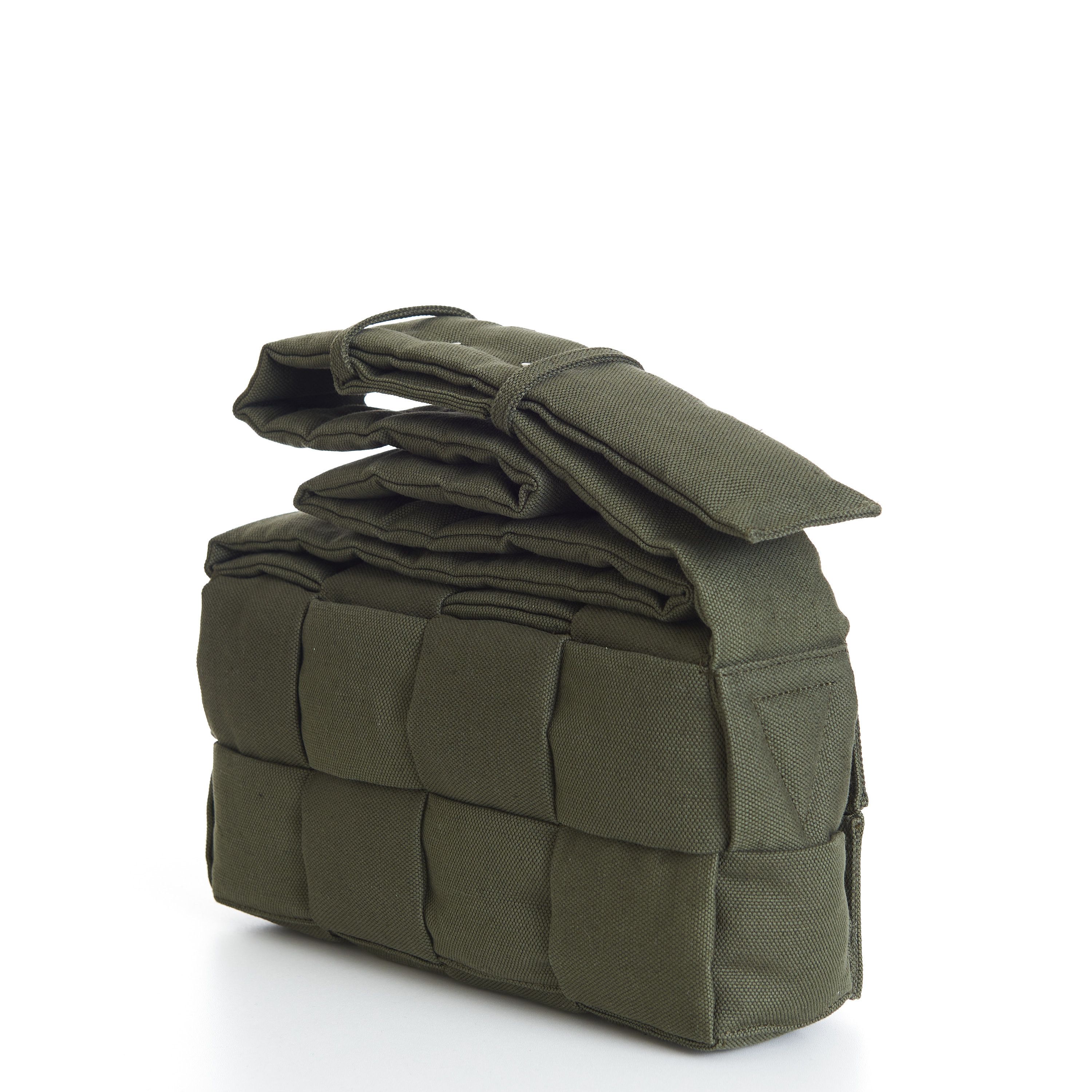 Bottega Veneta Tech Casssette Crossbody Bag In Padded Intreccio Canvas Size ONE SIZE - 11 Thumbnail