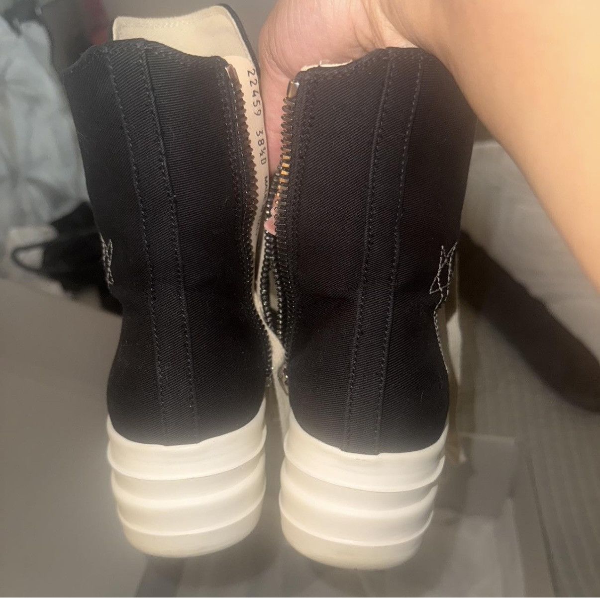 RICK OWENS RAMONE DARK SHADOW DOUBKE BUMPER