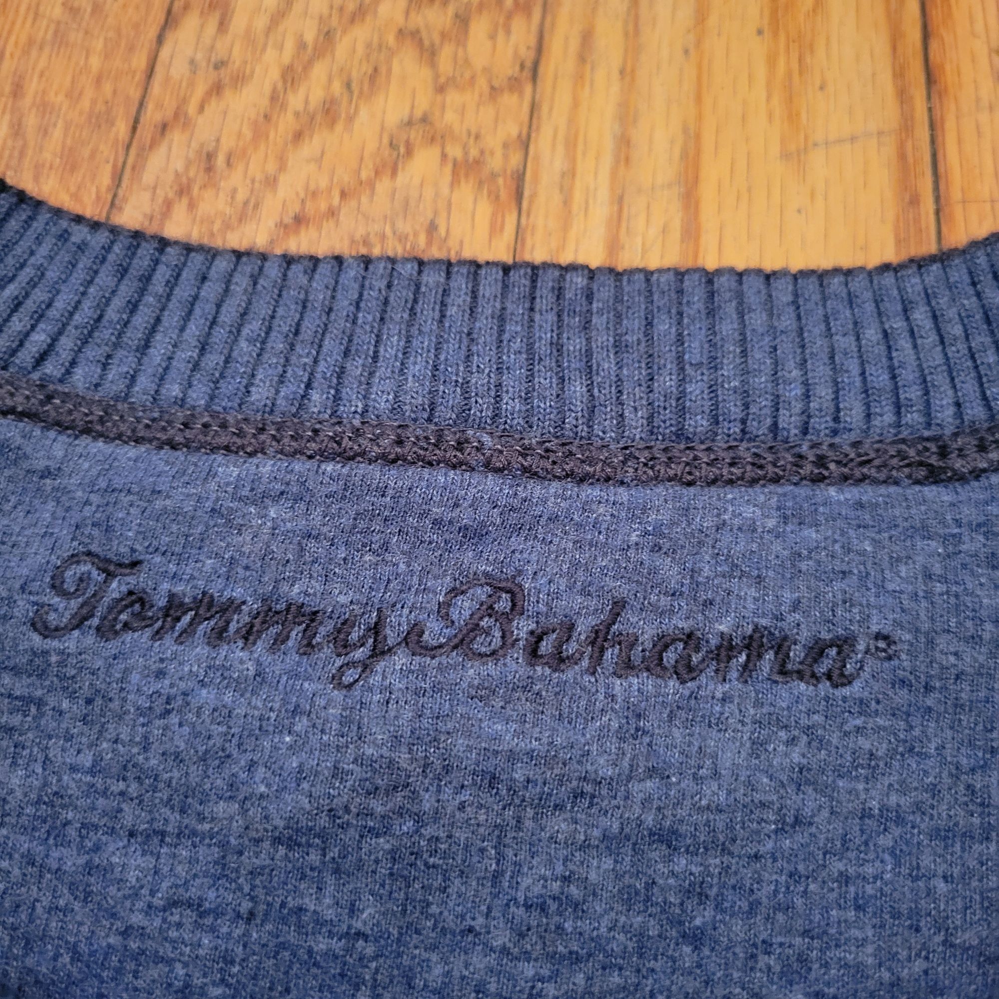 Tommy Bahama Tommy Bahama Pullover Sweater Notch V Neck Layering Winter L Size US L / EU 52-54 / 3 - 6 Thumbnail