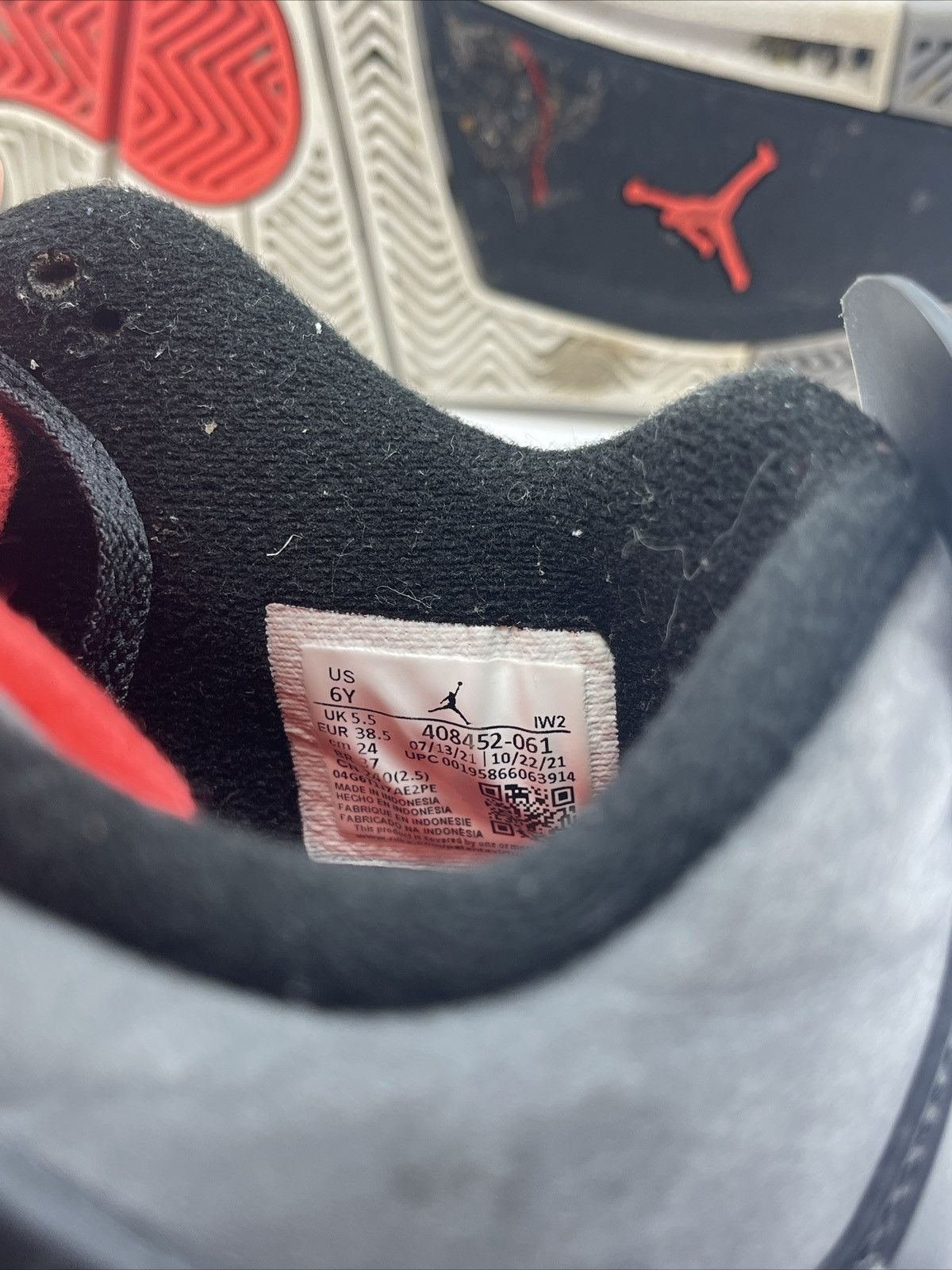Jordan Brand Air Jordan 4 infrared Size US 6 / EU 39 - 8 Thumbnail