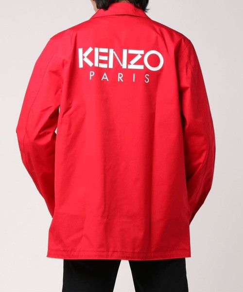 Kenzo Kenzo Paris Coach Jacket Red Size US M / EU 48-50 / 2 - 1 Thumbnail
