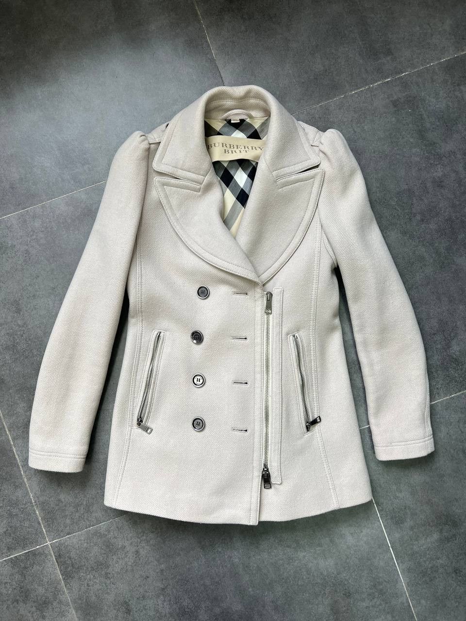 Burberry Burberry Brit womens cashmere wool blend coat Size S / US 4 / IT 40 - 3 Thumbnail
