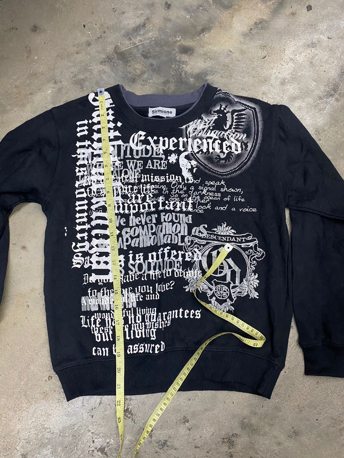 Japanese Brand Japanese style “sirmione” Crewneck Size US L / EU 52-54 / 3 - 6 Thumbnail