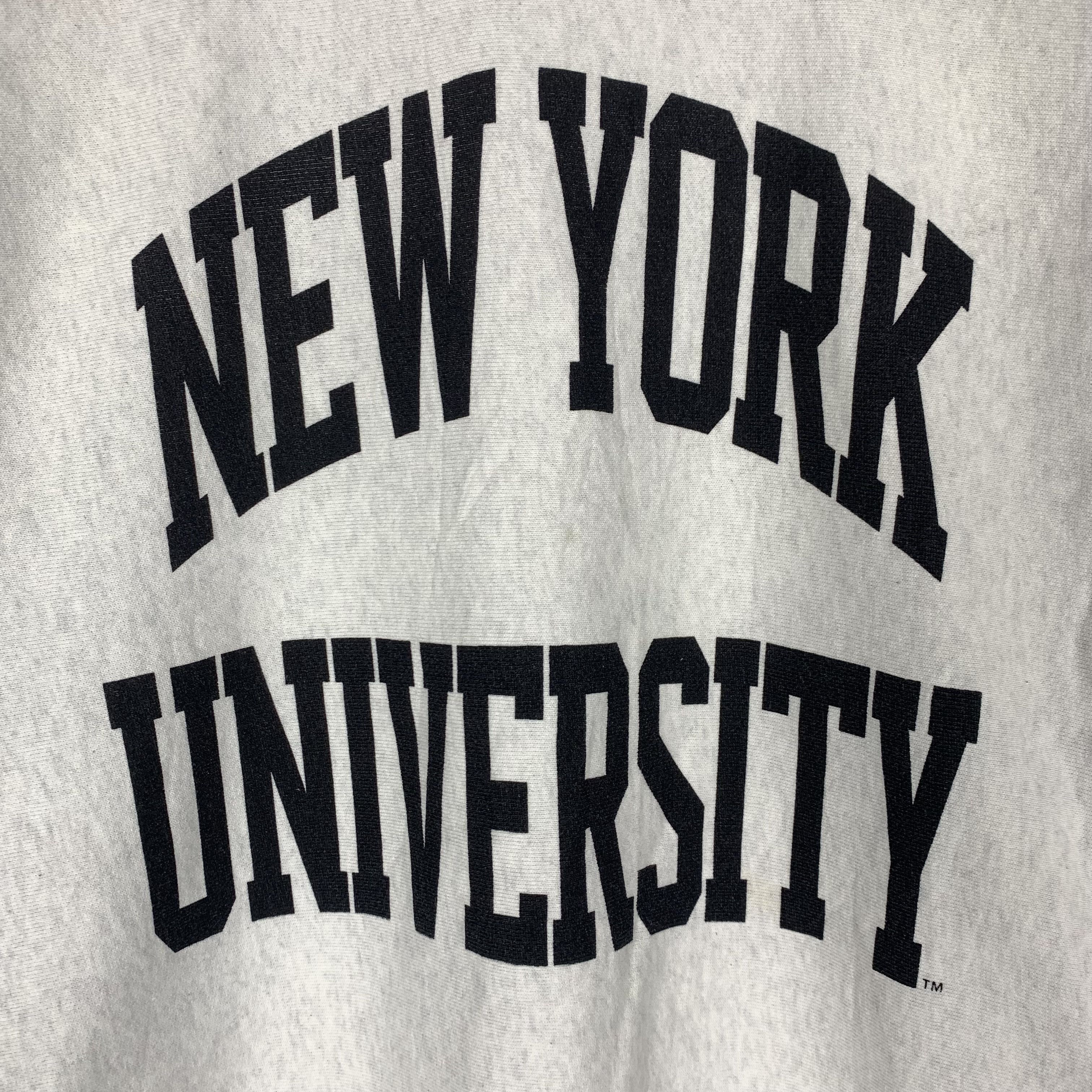 Japanese Brand NYU New York University Sweatshirt Crewneck Size US L / EU 52-54 / 3 - 2 Thumbnail