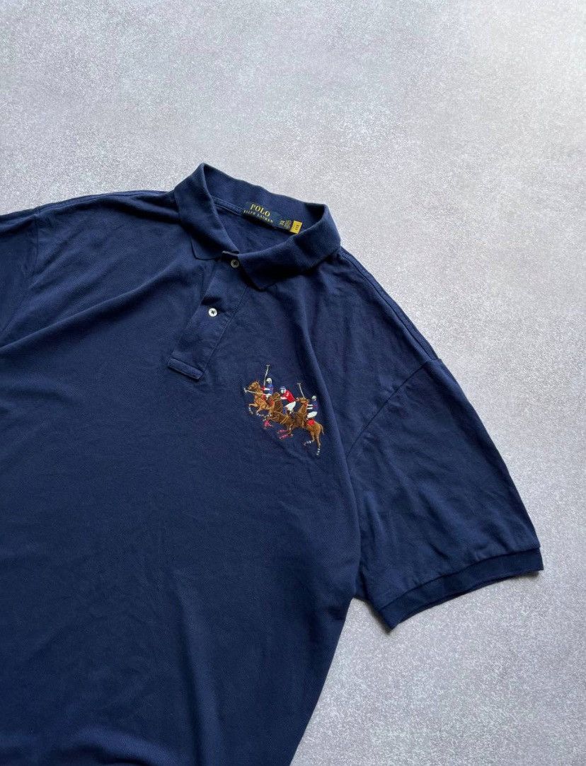 Polo Ralph Lauren × Vintage Vintage Polo Ralph Lauren Chief Keef Style Shirt XL Size US XL / EU 56 / 4 - 2 Thumbnail