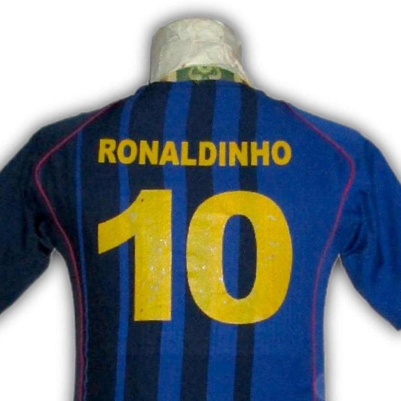 Nike Fc Barcelona Spain 2004 2005 2006 Away Shirt Jersey Size US XS / EU 42 / 0 - 4 Thumbnail