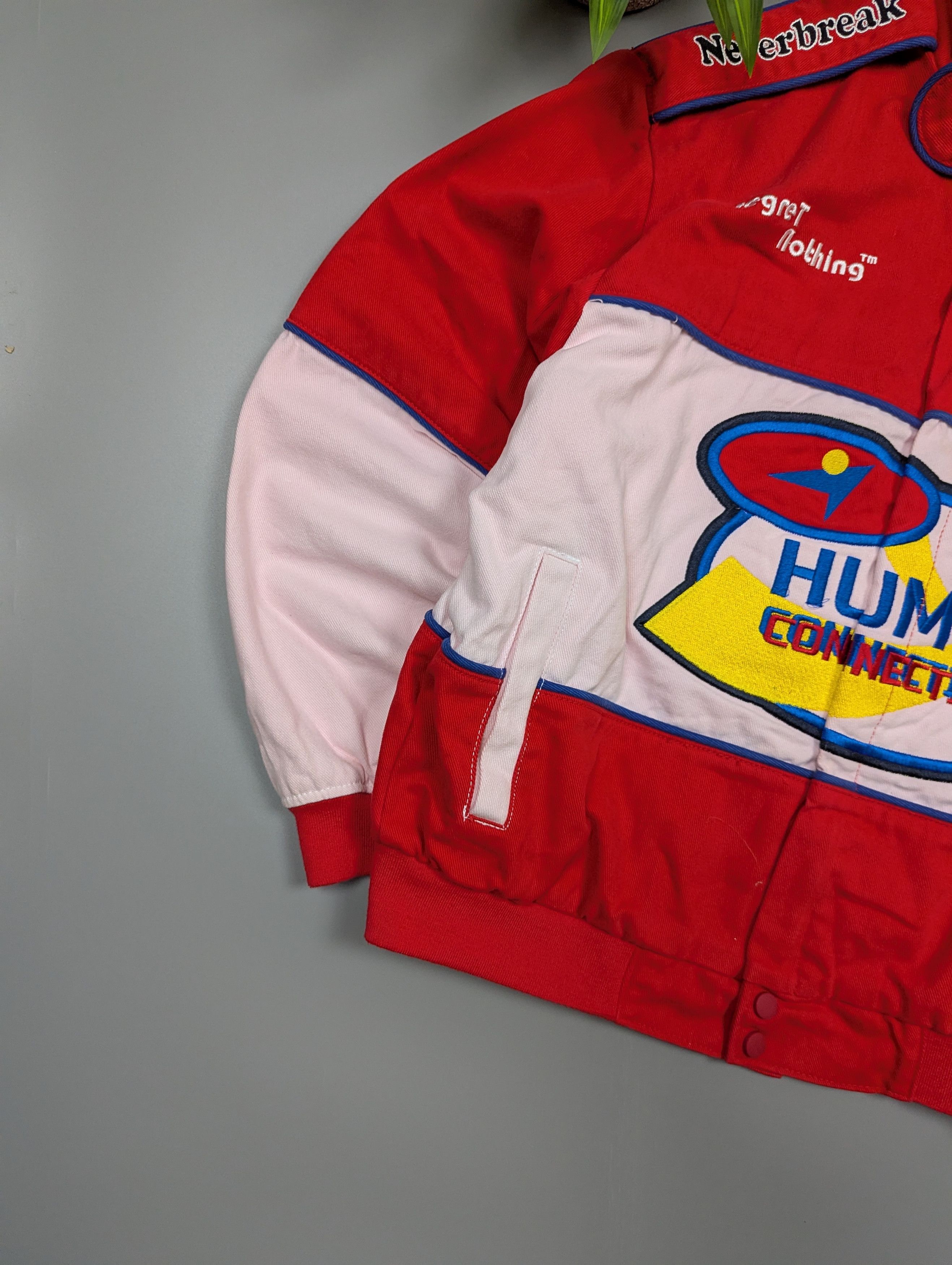 Zara Vintage Zara Racing F1 Nascar Jacket Retro Cotton Bomber Size US L / EU 52-54 / 3 - 3 Thumbnail