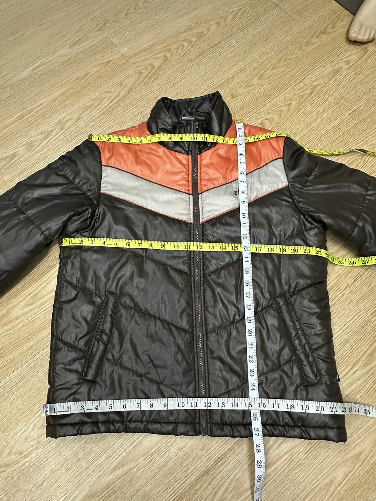 Hang Ten Vintage Hangten Puffer Down Jacket Z62 Size US L / EU 52-54 / 3 - 7 Thumbnail