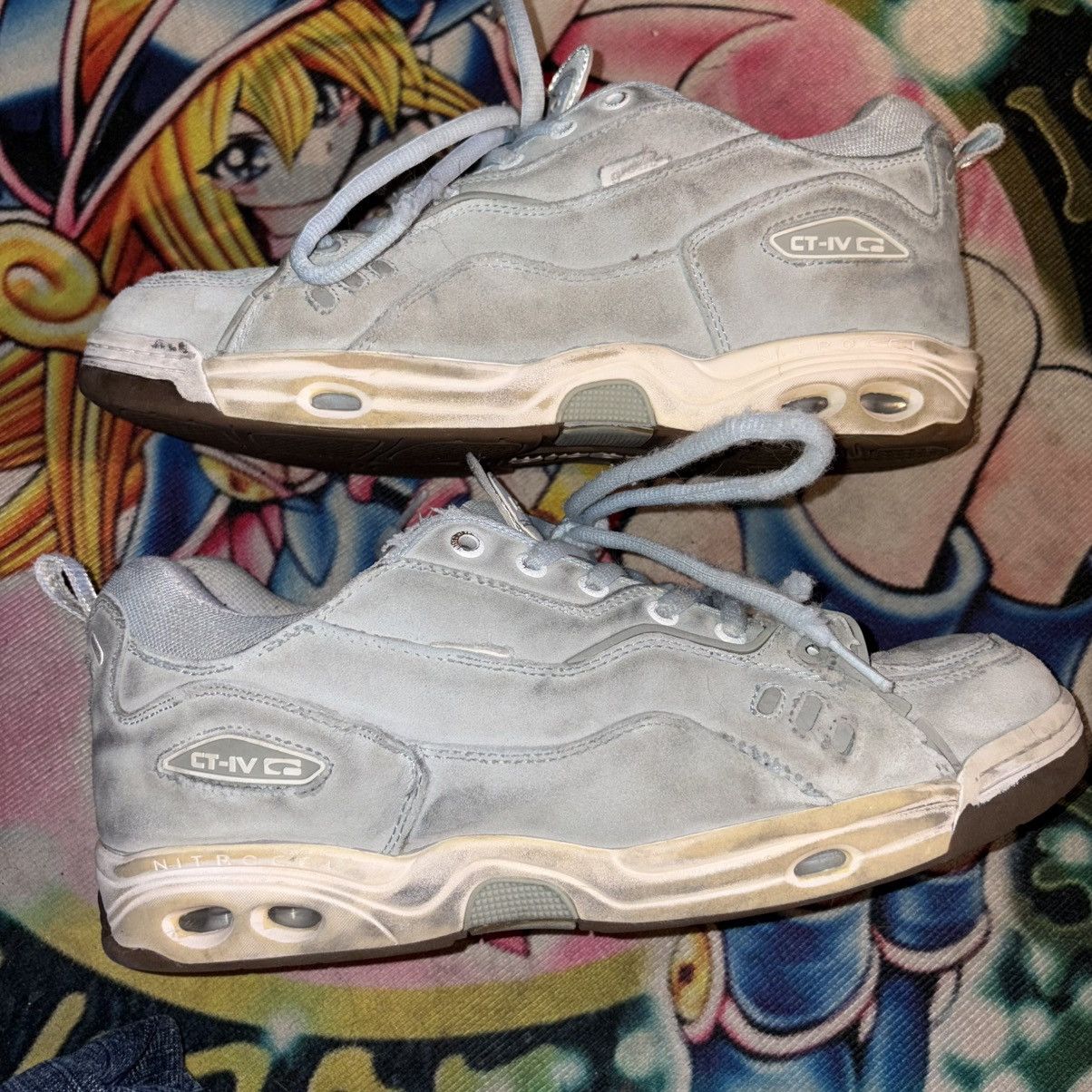 Globe Vintage Rare Globe CT-IV Chet Thomas Light Blue Skate Shoes Size US 11 / EU 44 - 7 Thumbnail