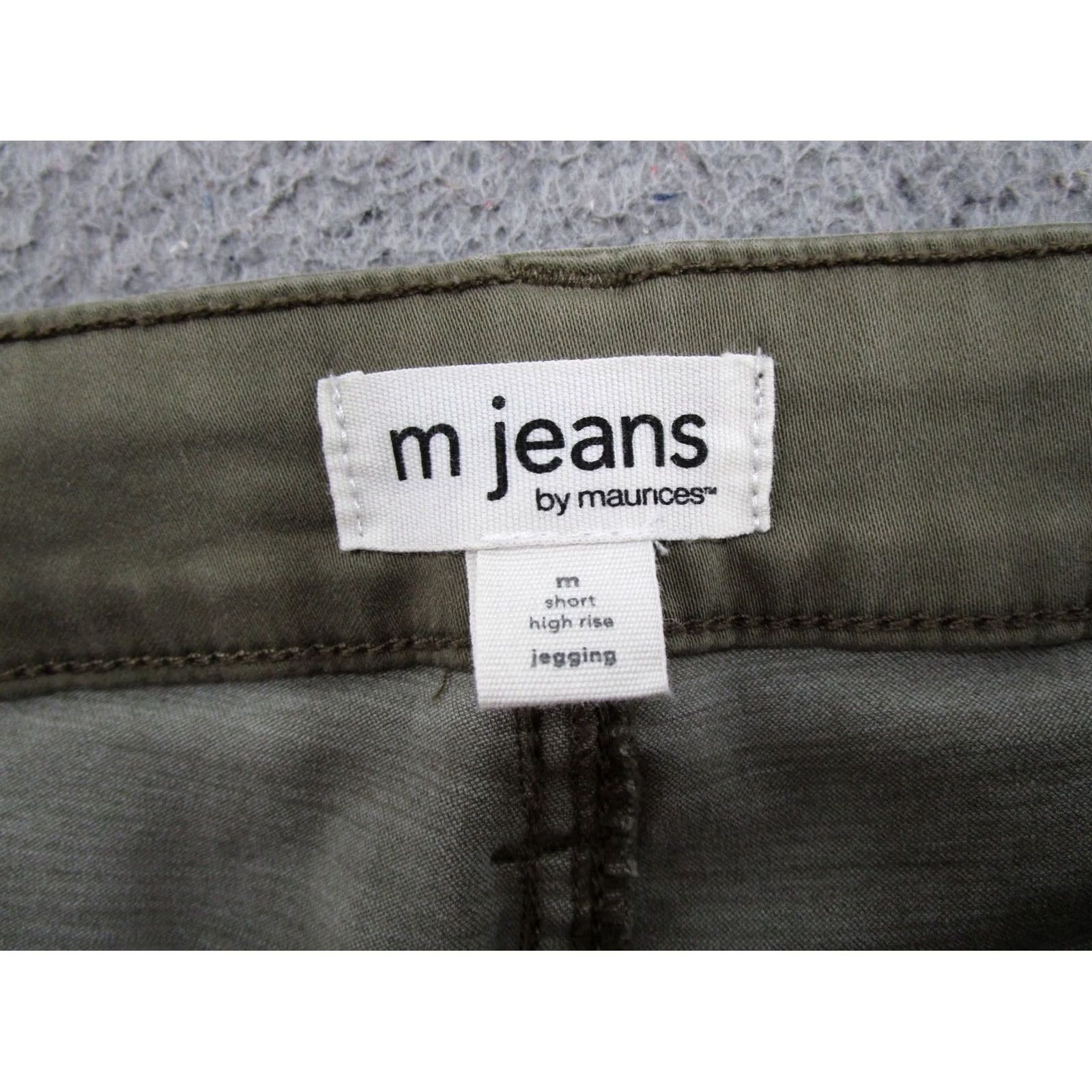 Vintage Maurices M Jeans Green Denim Jegging Stretch High Rise Short Size M Women's Jeans Short Green Jegging Maurices M Jeans Women Size 32" / US 10 / IT 46 - 4 Thumbnail