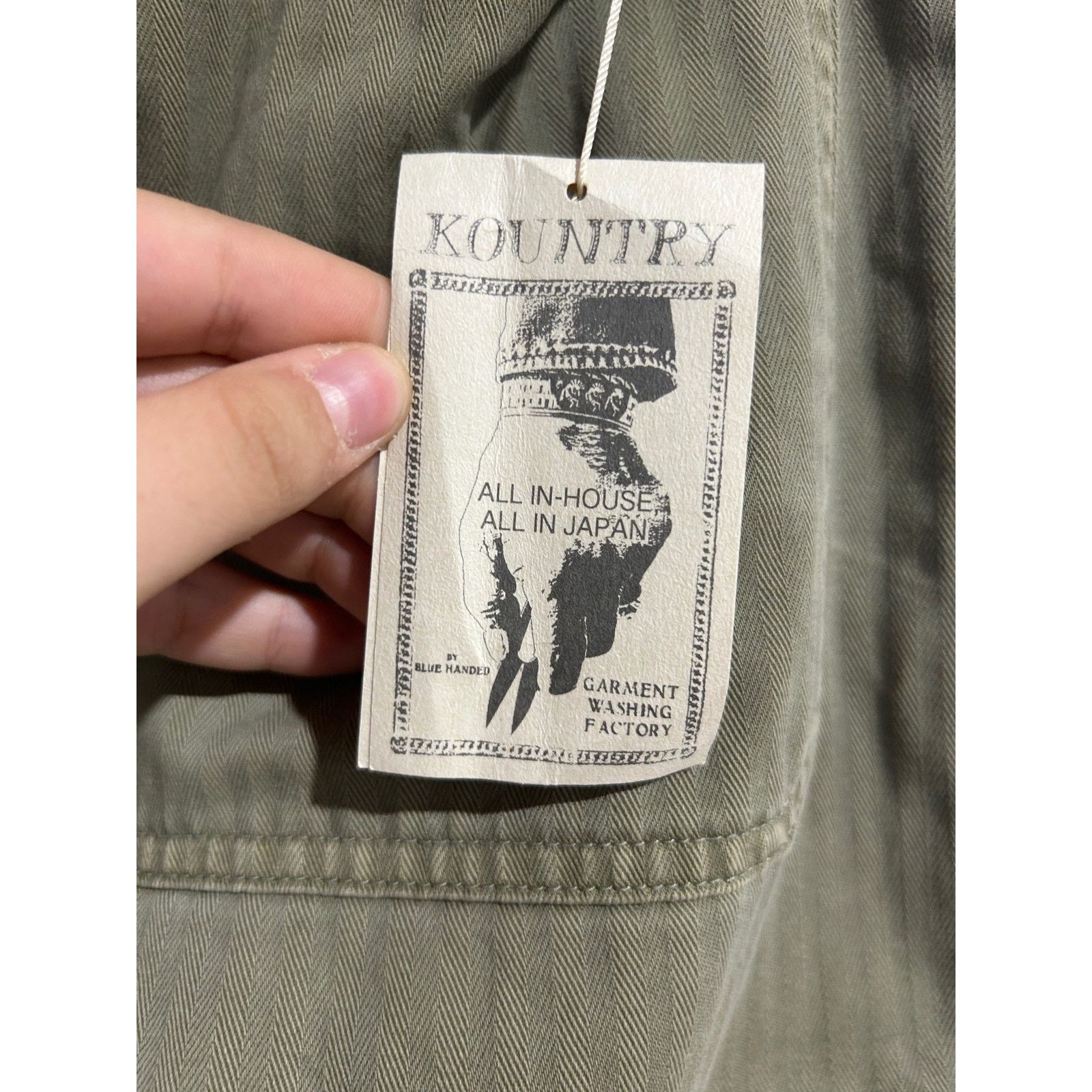 Kapital KAPITAL SULFER HERRINGBONE EASY BAKER PANT SIZE XL NEW Size US 32 / EU 48 - 10 Thumbnail