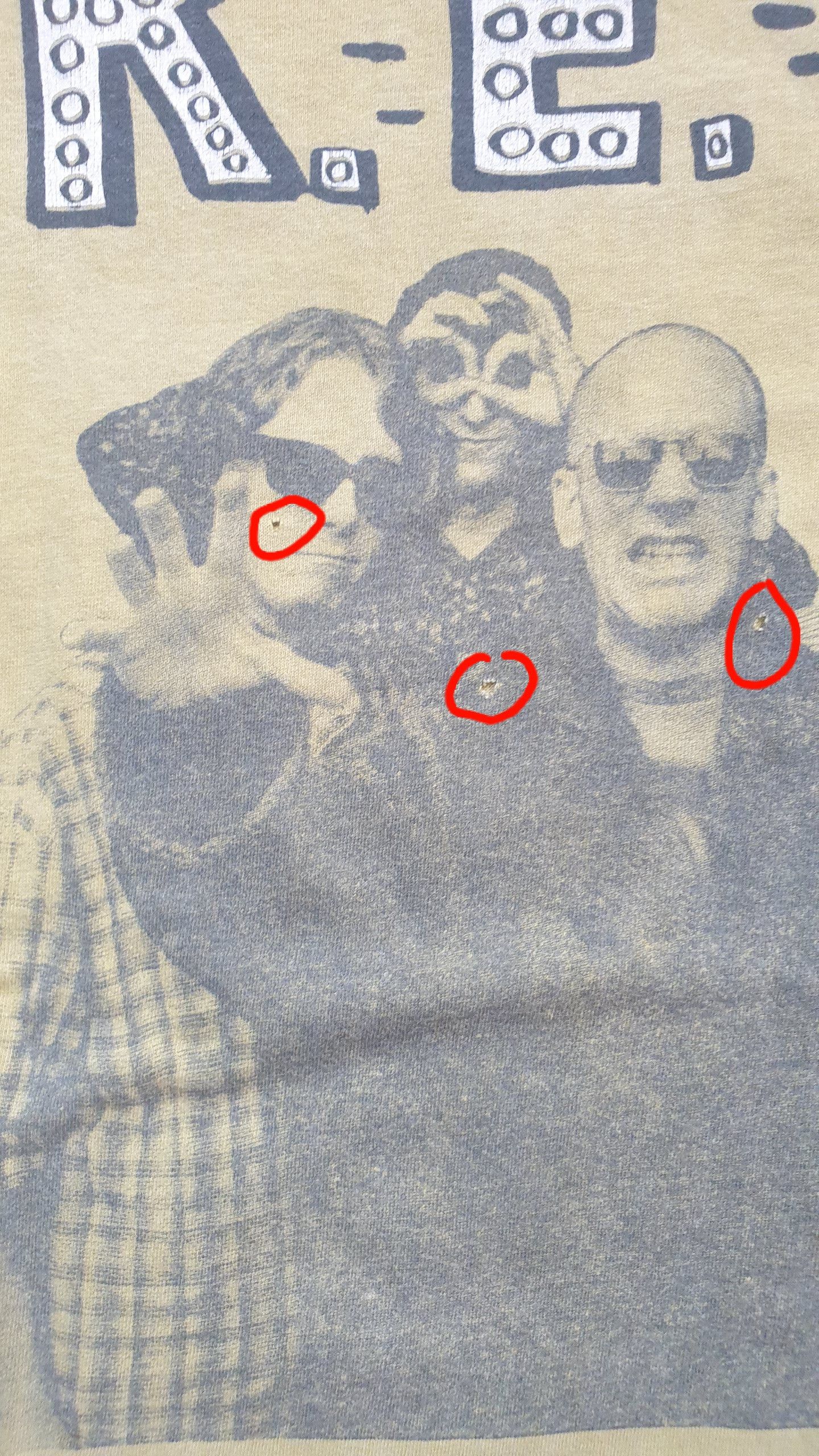 Fruit Of The Loom × R.E.M. × Vintage R.E.M 1995 Tour Size US XL / EU 56 / 4 - 12 Thumbnail