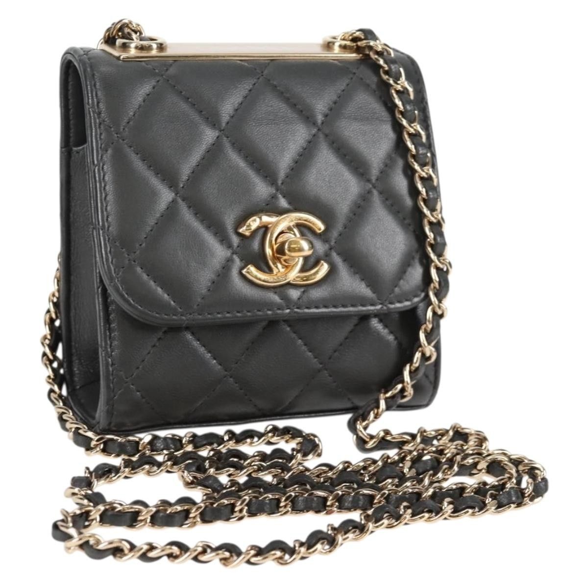 Chanel Chanel Trendy CC Clutch with Chain Quilted Lambskin Size ONE SIZE - 1 Thumbnail