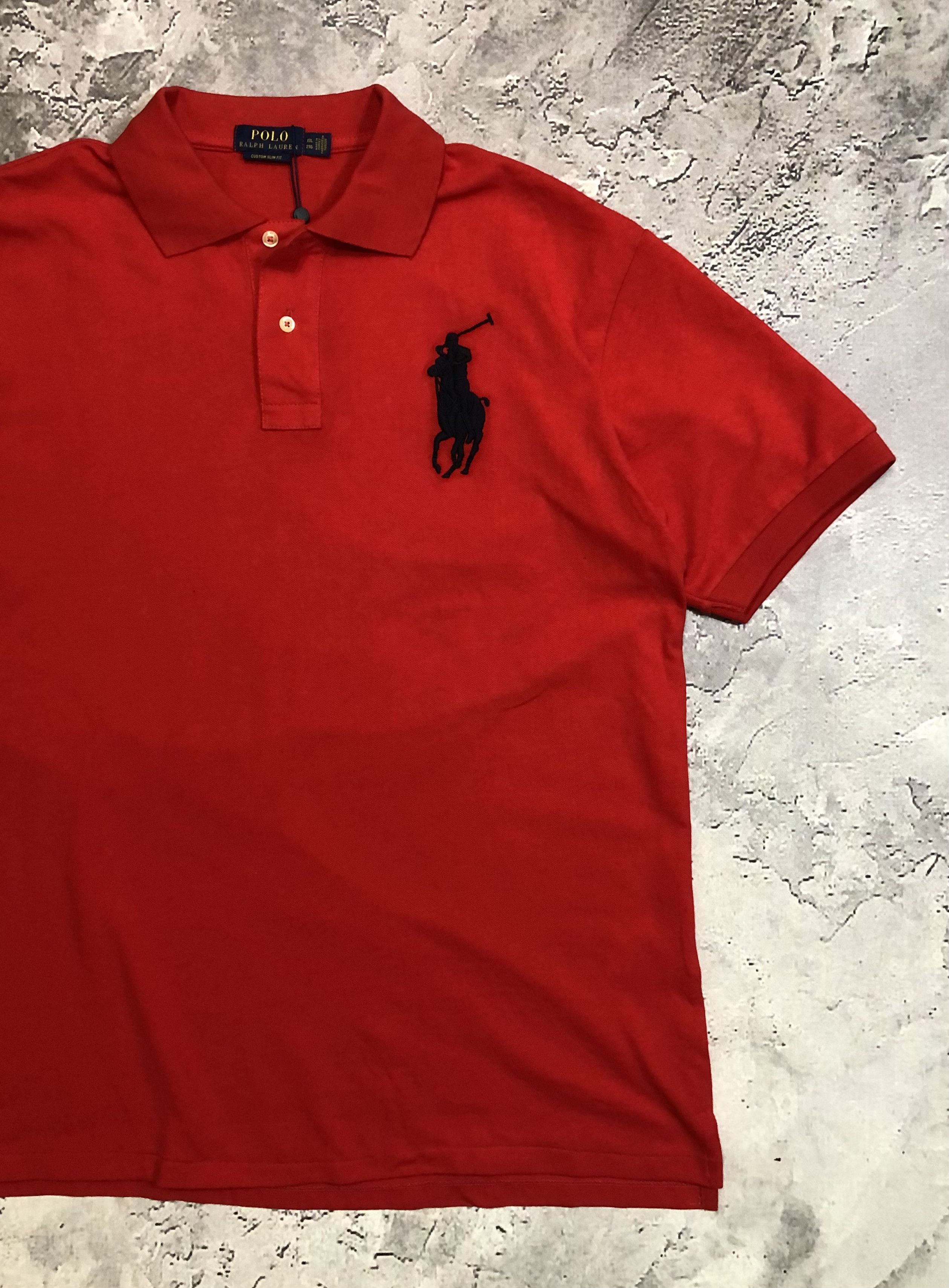 Polo Ralph Lauren Polo Ralph Lauren Vintage Polo T-Shirt Size US XXL / EU 58 / 5 - 3 Thumbnail