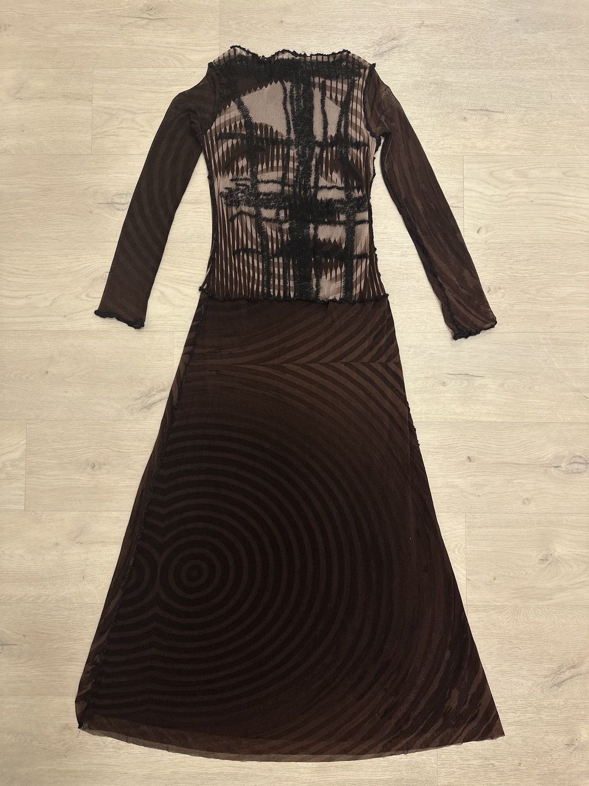 Jean Paul Gaultier Vintage marlene dietrich dress mesh Size S / US 4 / IT 40 - 7 Thumbnail