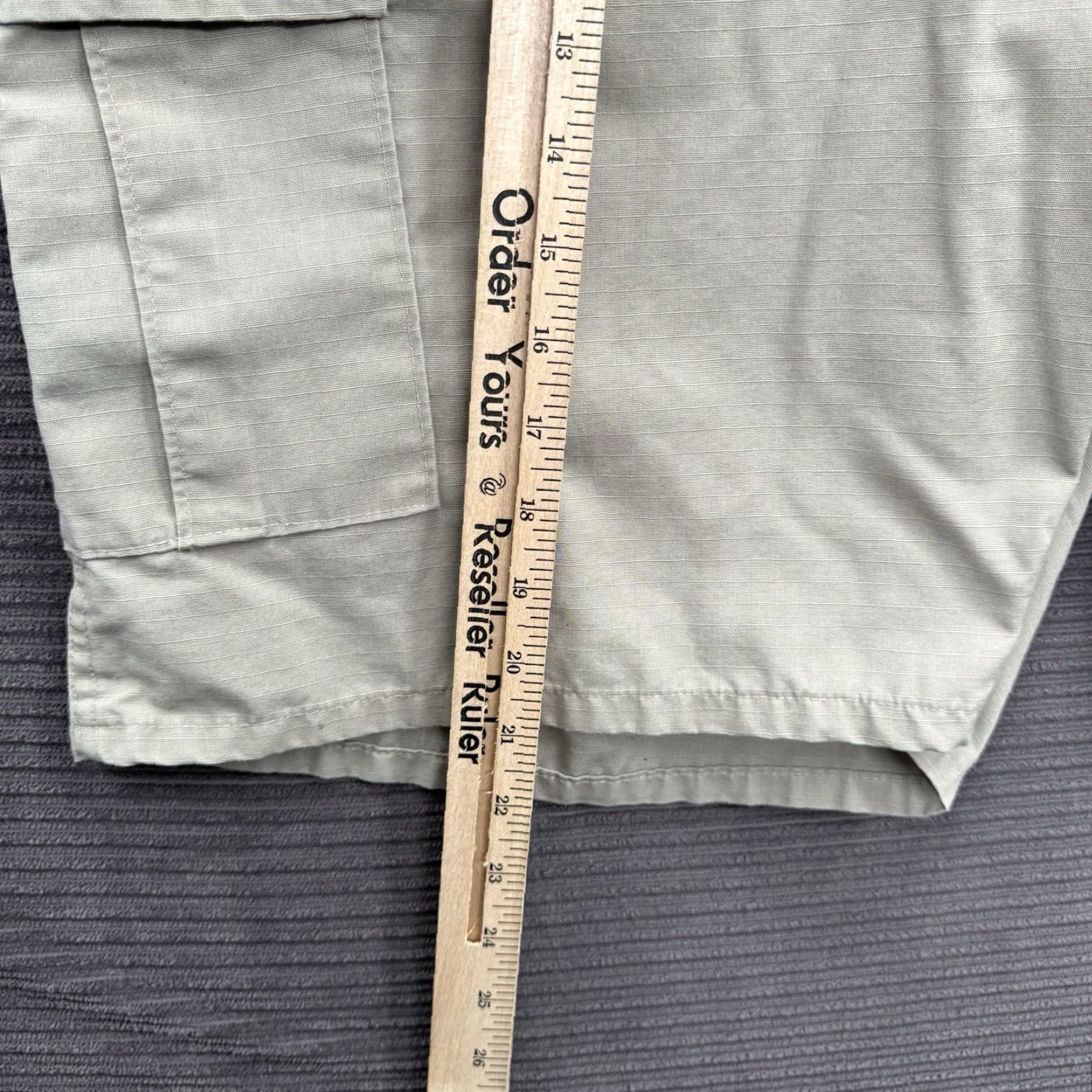 Propper Propper Cargo Shorts Mens XL Brown Polyester Outdoors Hiking Fishing 10" Inseam Cargo Pocket Size US 36 / EU 52 - 6 Thumbnail