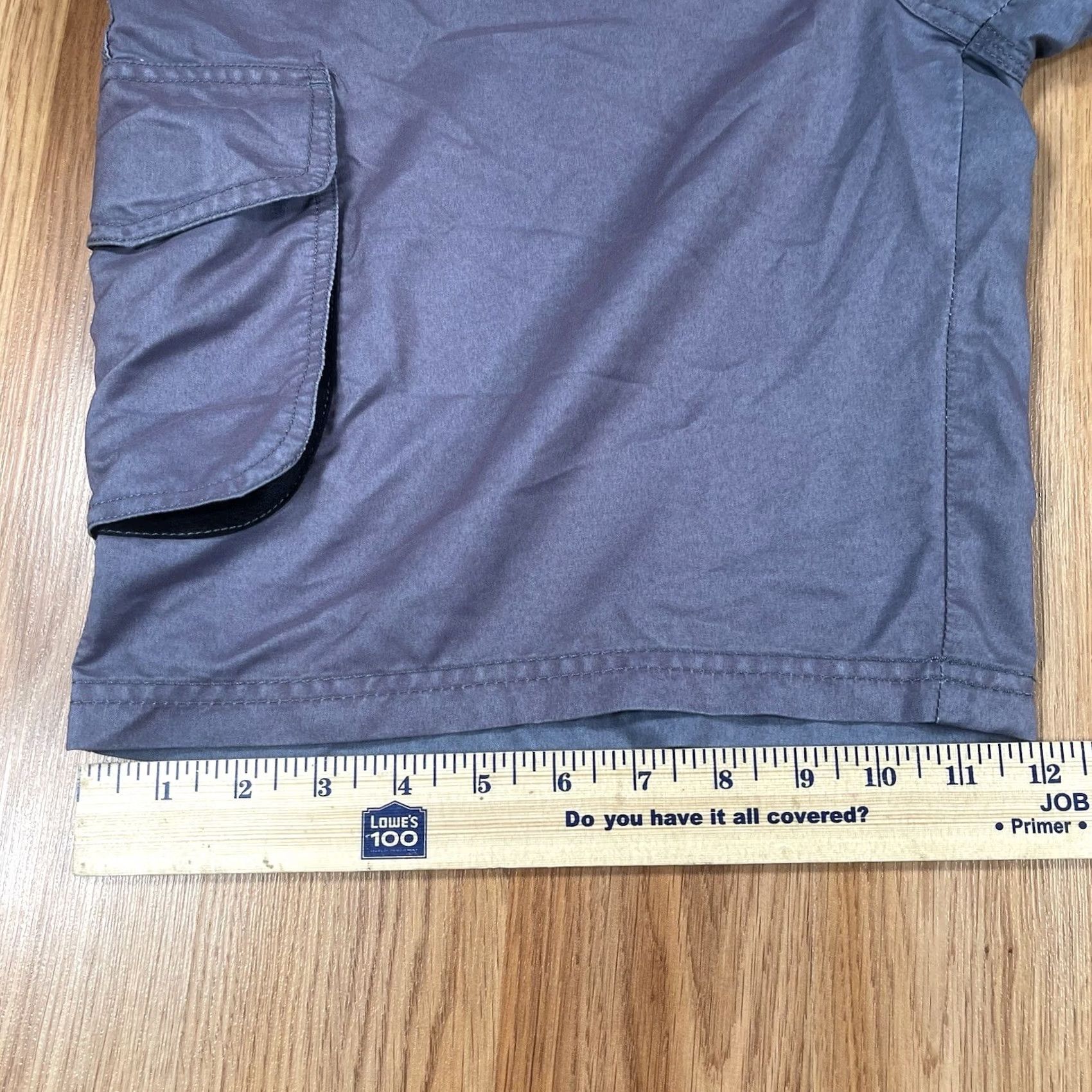 Vintage Arbor Beach Trunks Mens 32 100% Polyester Gray Drawstring Elastic Waist Pockets Quick Dry shorts Size US 32 / EU 48 - 7 Thumbnail