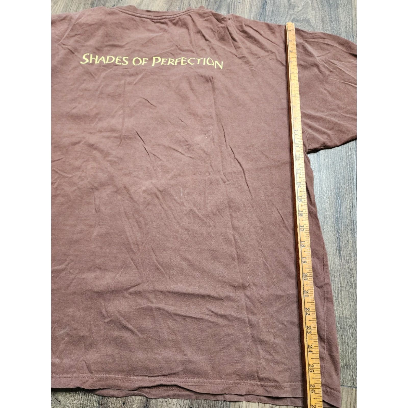Ecco Vintage Eco Mens T-Shirt 2XL Short Sleeve Brown Unique Fall Theme Retro Size US XXL / EU 58 / 5 - 2 Thumbnail