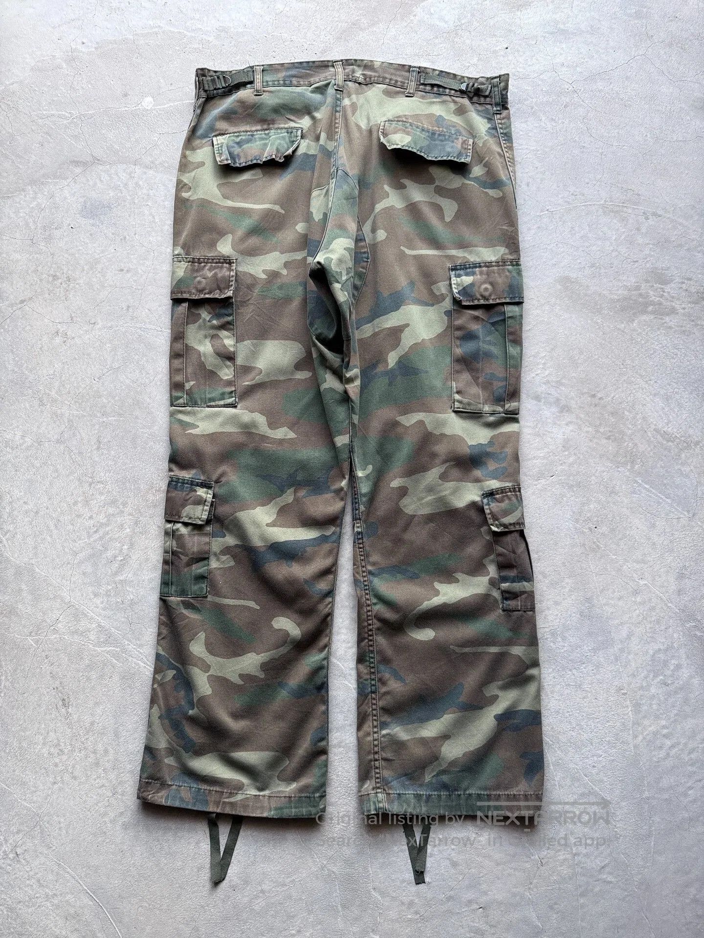 Vintage Vintage Military Camo Cargo Pants. Size US 36 / EU 52 - 6 Thumbnail
