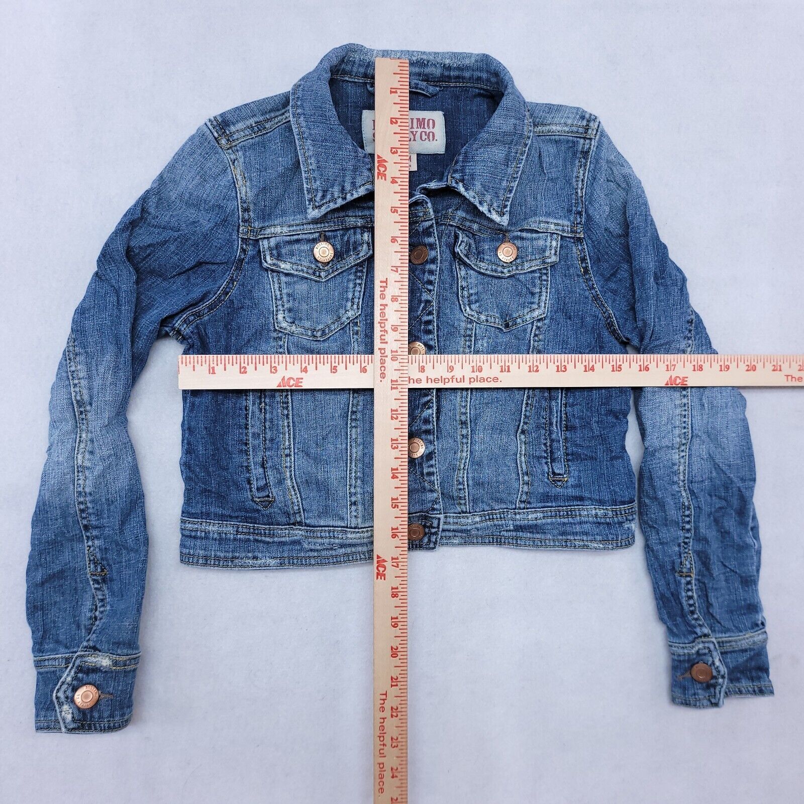 Mossimo Mossimo Button Up Denim Jean Jacket Womens Size M Blue Size M / US 6-8 / IT 42-44 - 8 Thumbnail