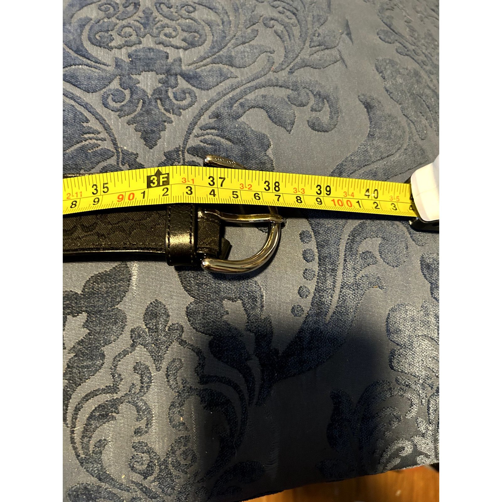 Coach Coach Black Signature Canvas Belt 38in Size ONE SIZE - 8 Thumbnail