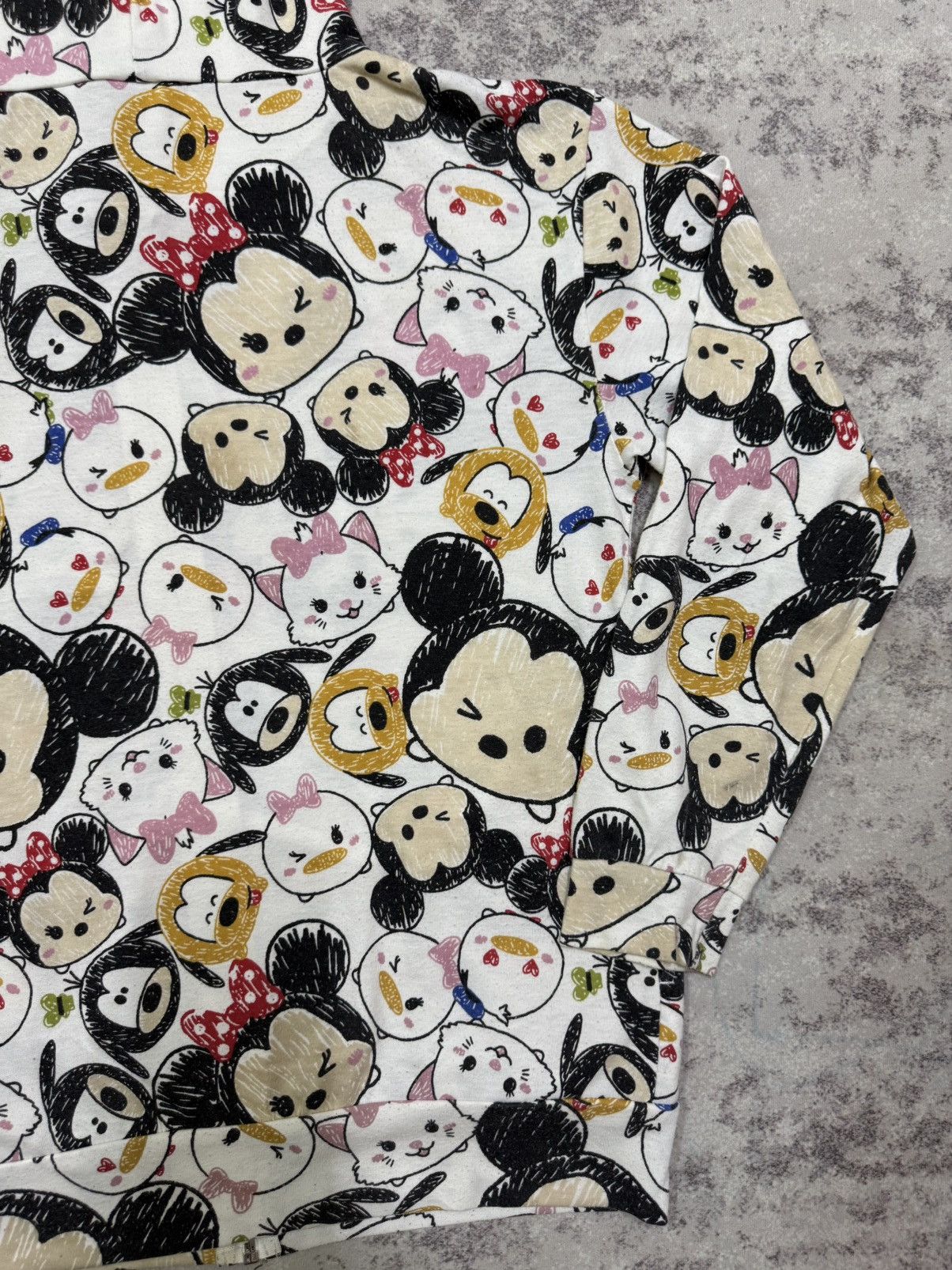 Disney Vintage Y2K Disney Character Teum Tsum Fullprint Sweater Size S / US 4 / IT 40 - 10 Thumbnail