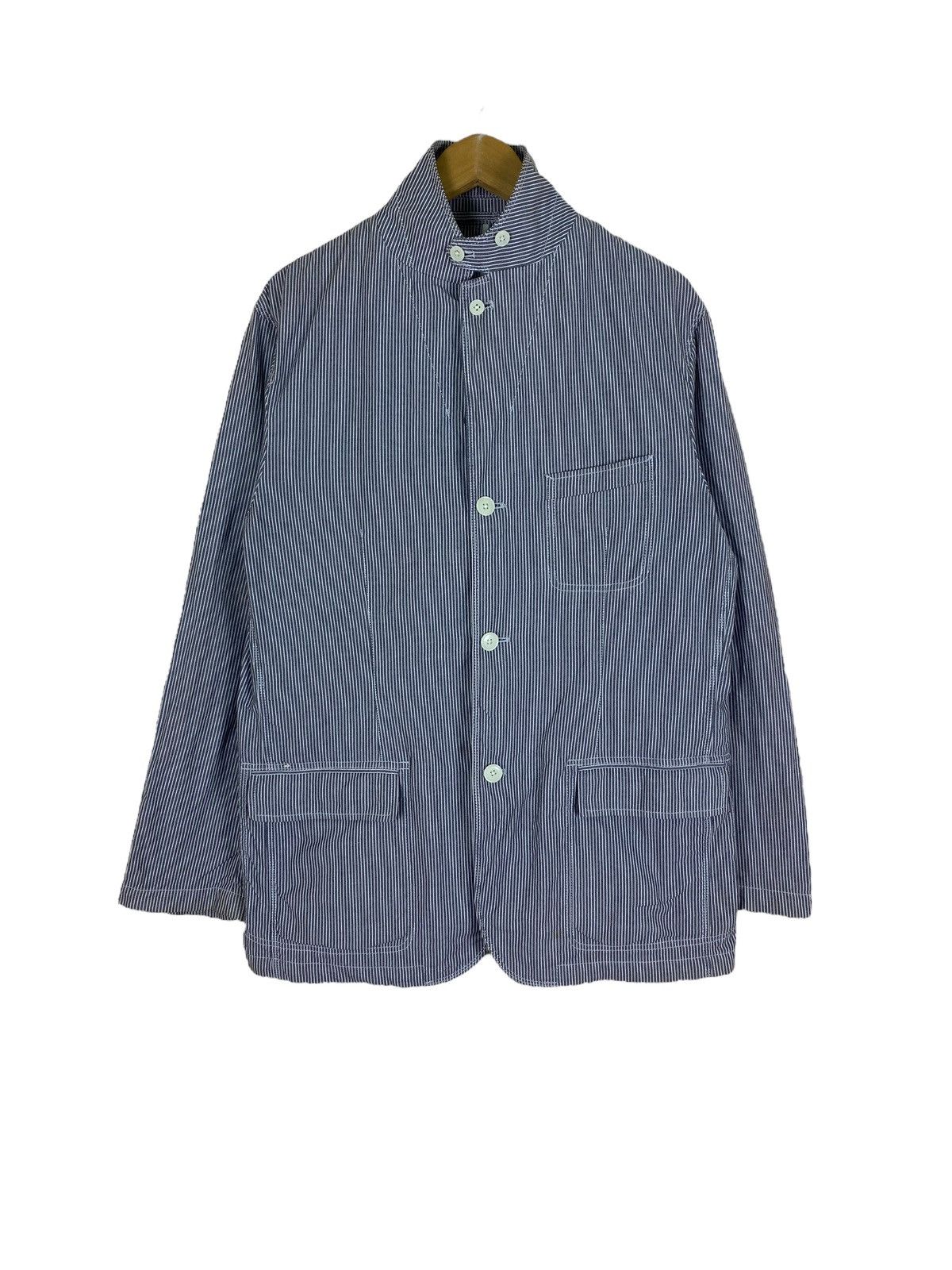 Uniqlo Uniqlo Multipocket Selvedge Hickory Jacket Size US XL / EU 56 / 4 - 1 Thumbnail