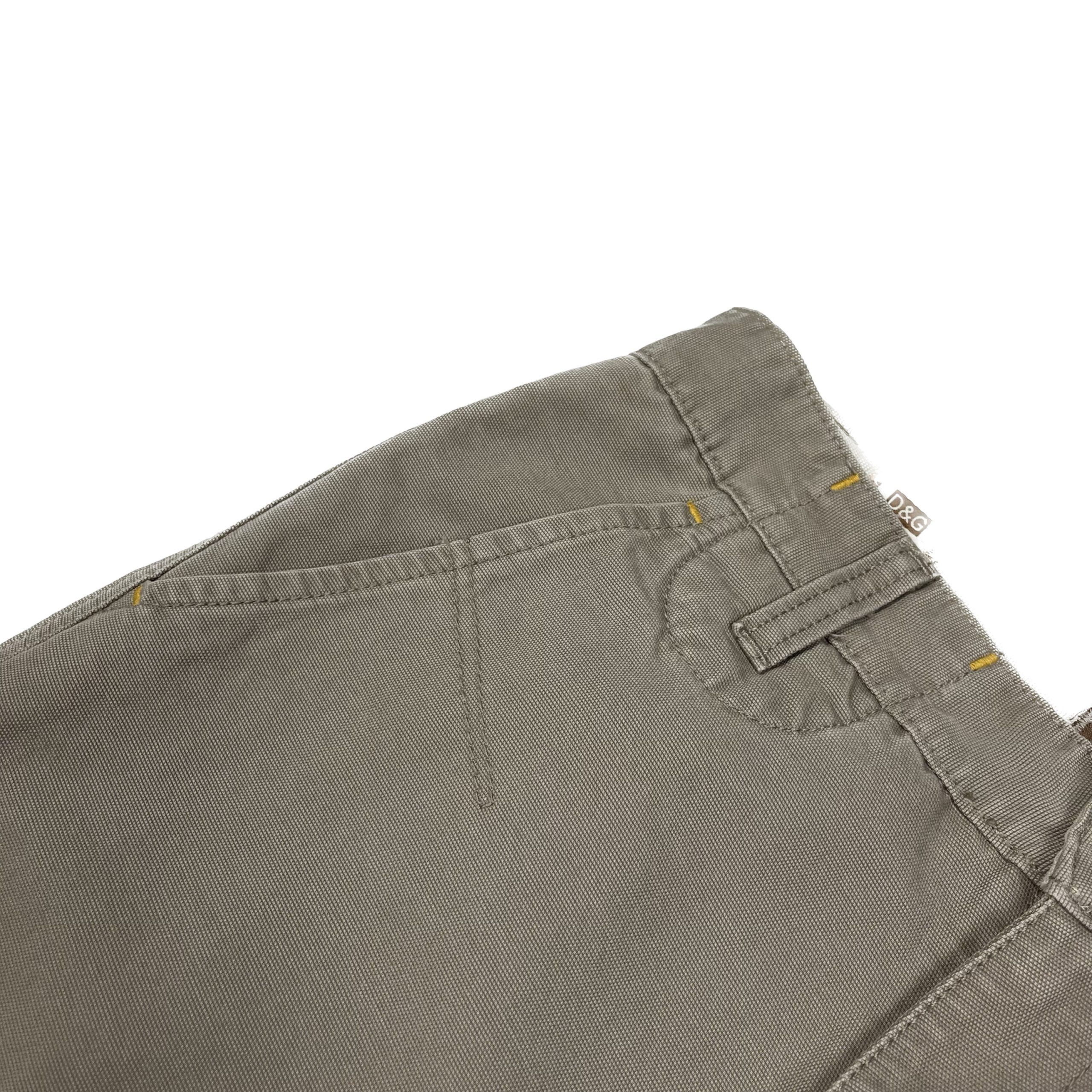 Dolce & Gabbana Dolce & Gabbana Khaki Casual Pant Size US 34 / EU 50 - 3 Thumbnail