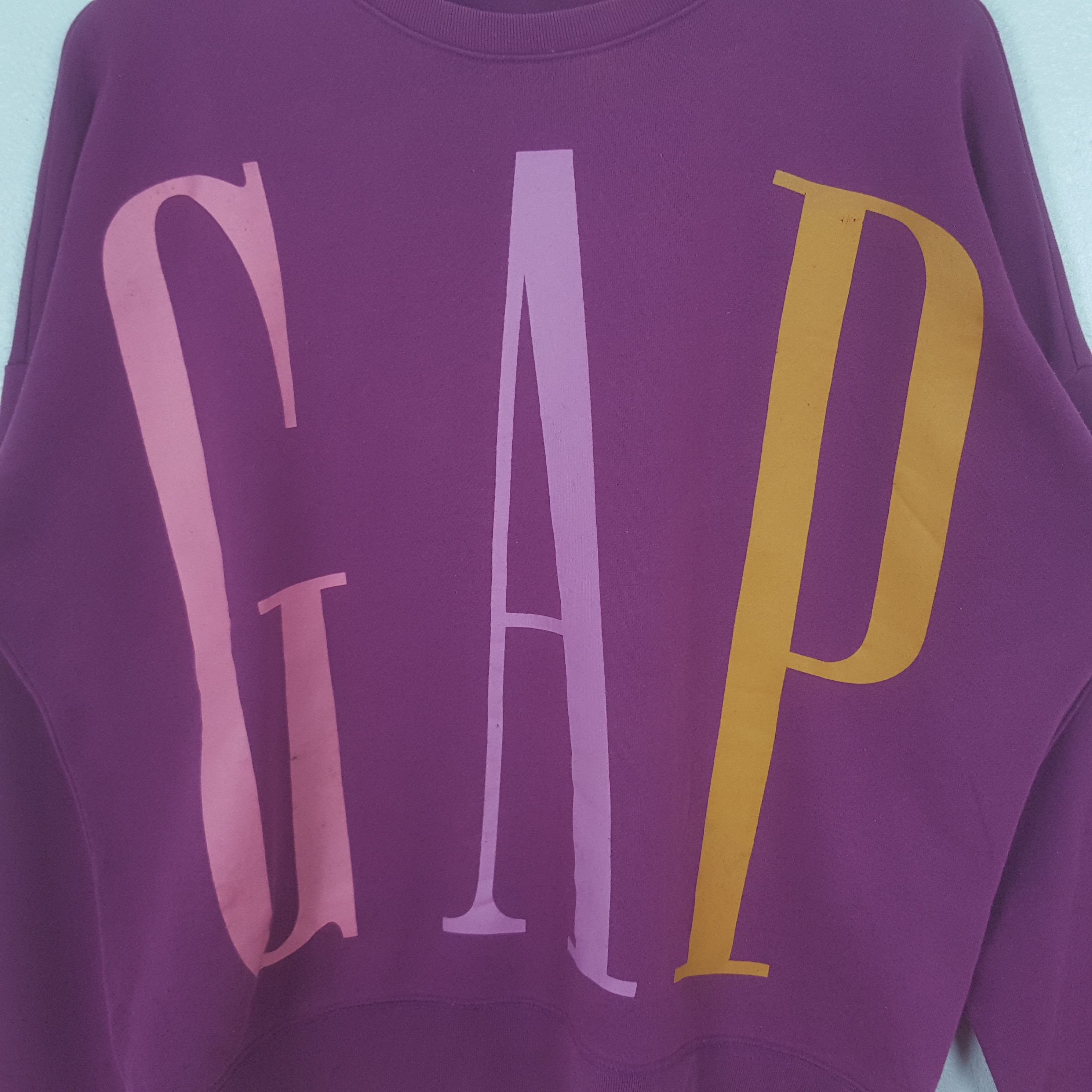 Gap Vintage Gap Streetwear Style Big Logo Sweatshirt C325N3 Size US XL / EU 56 / 4 - 2 Thumbnail
