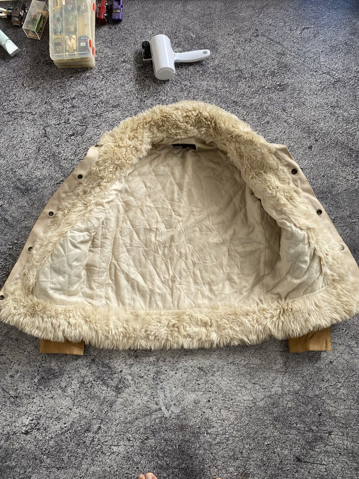 CABANE de ZUCCa 1990s - Cabane De Zucca Leather Fur Faux by Issey Miyake Size US M / EU 48-50 / 2 - 3 Thumbnail