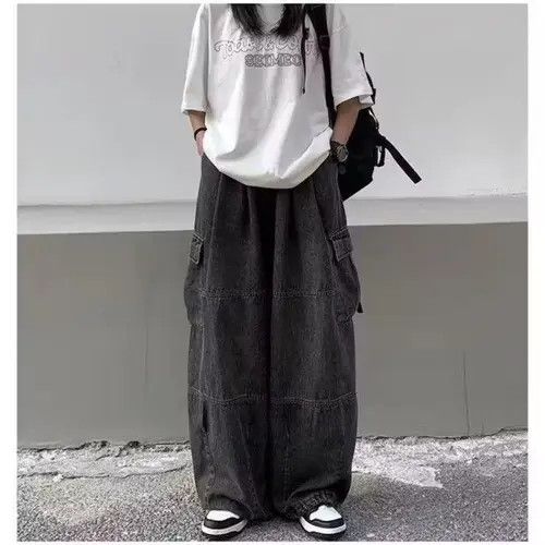 Japanese Brand × Vintage Spring Autumn Trousers y2k baggy jeans Size US 30 / EU 46 - 1 Thumbnail