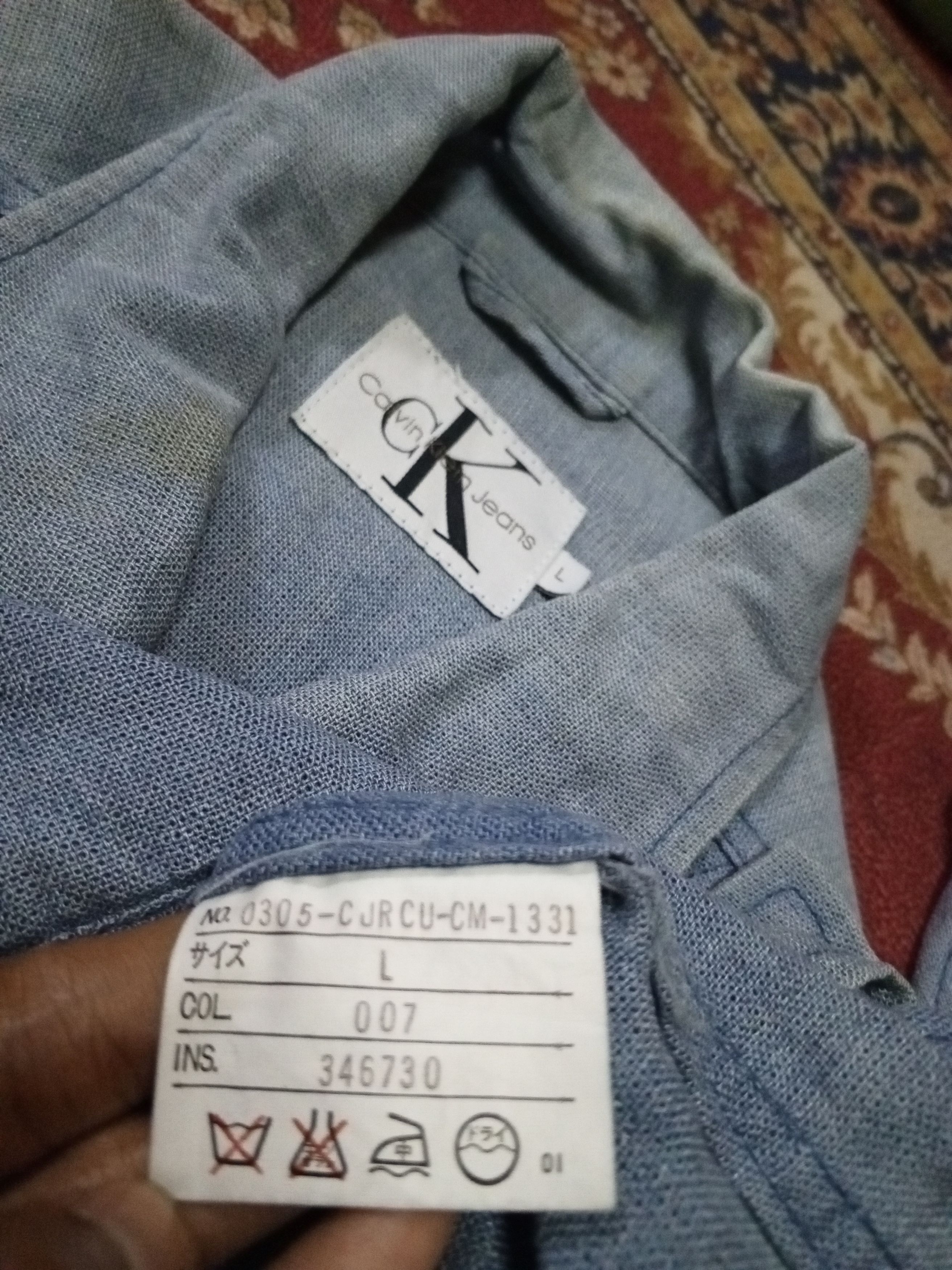 Calvin Klein 90sVintage Calvin Klein jacket Size US L / EU 52-54 / 3 - 15 Thumbnail