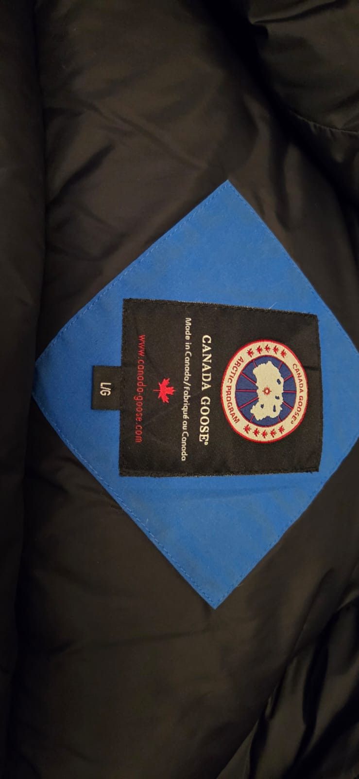 Canada Goose Vintage Canada Goose Blue PBI Chiliwak Bomber Jacket Size US L / EU 52-54 / 3 - 3 Thumbnail