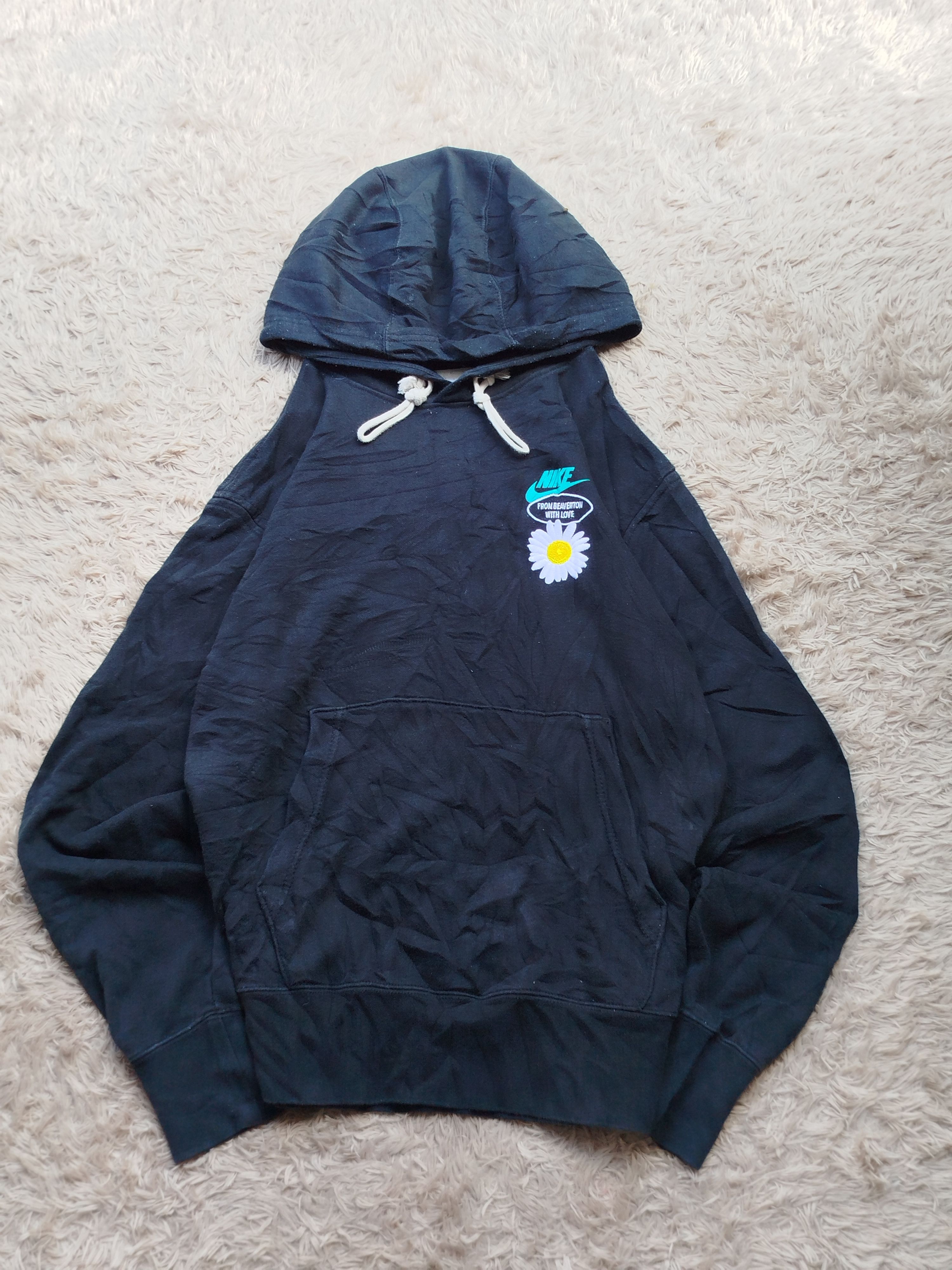 Nike Nike “Have A Nike Day” Hoodie – Black Sunflower Back Print Size US L / EU 52-54 / 3 - 4 Thumbnail