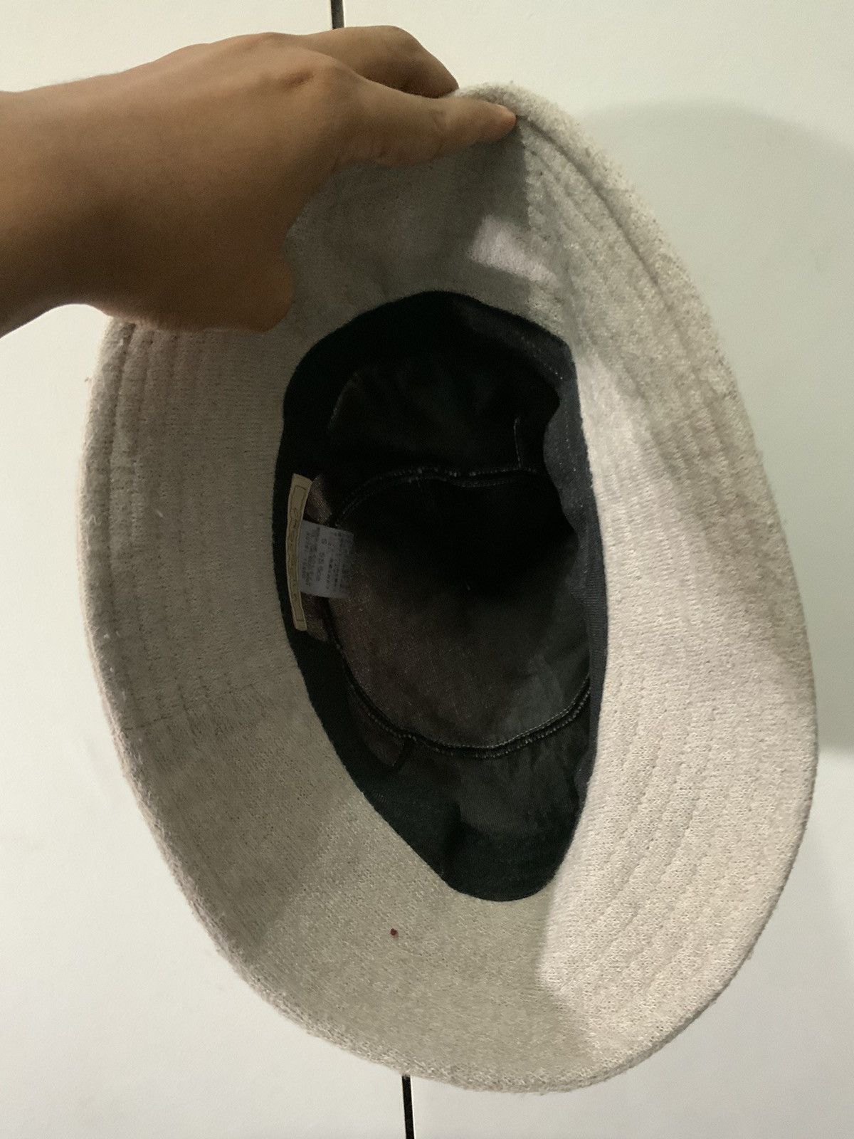 Japanese Brand Vintage Crocodile Grey Bucket Hat Size ONE SIZE - 7 Thumbnail
