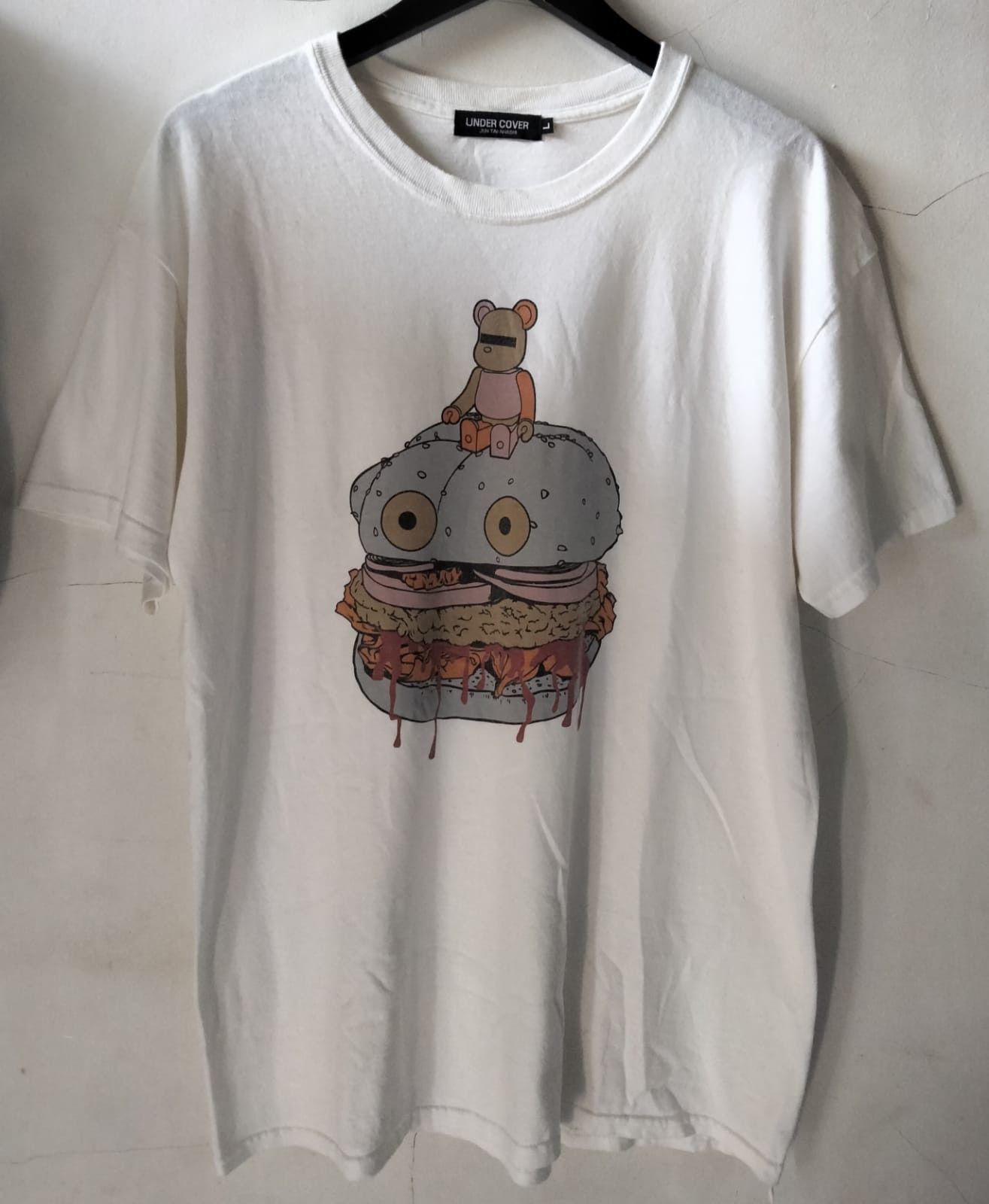 Undercover Undercover Brain Burger Bearbrick T-Shirt Size US L / EU 52-54 / 3 - 1 Thumbnail
