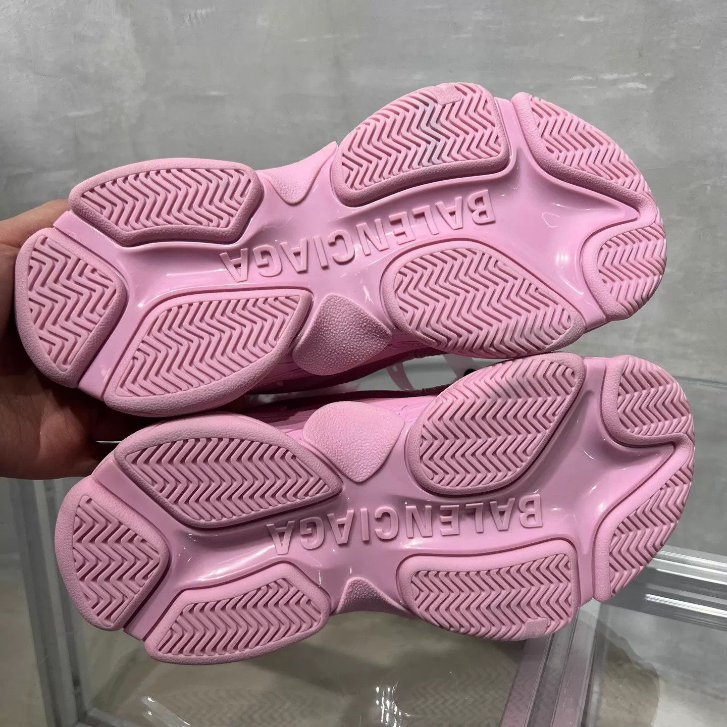 Balenciaga Balenciaga BLCG Triples Pink 36 Size US 5.5 / IT 35.5 - 7 Thumbnail
