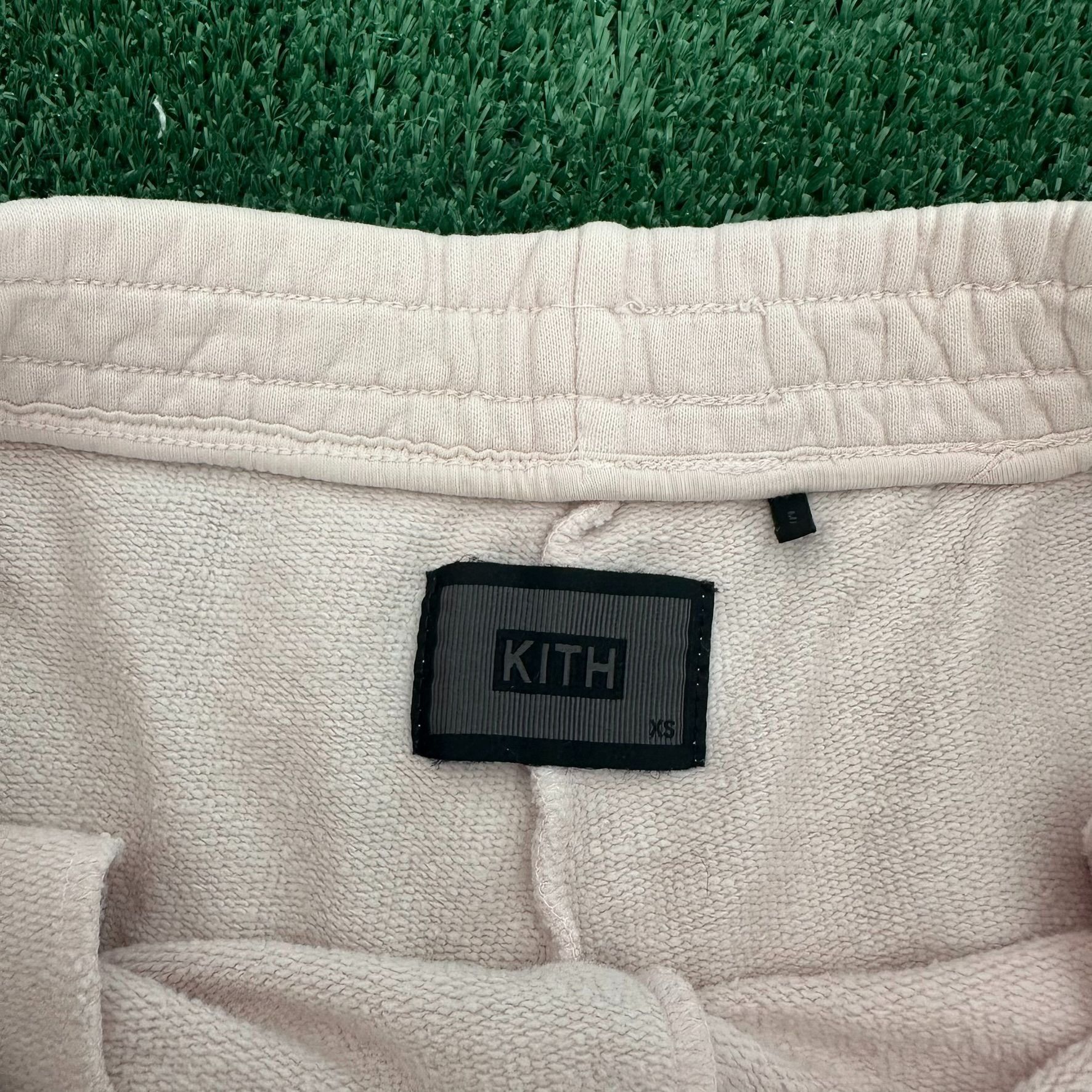Kith KITH Minimalist Logo Sweat Shorts Athleisure Pastel Pink Size 28" / US 6 / IT 42 - 4 Thumbnail