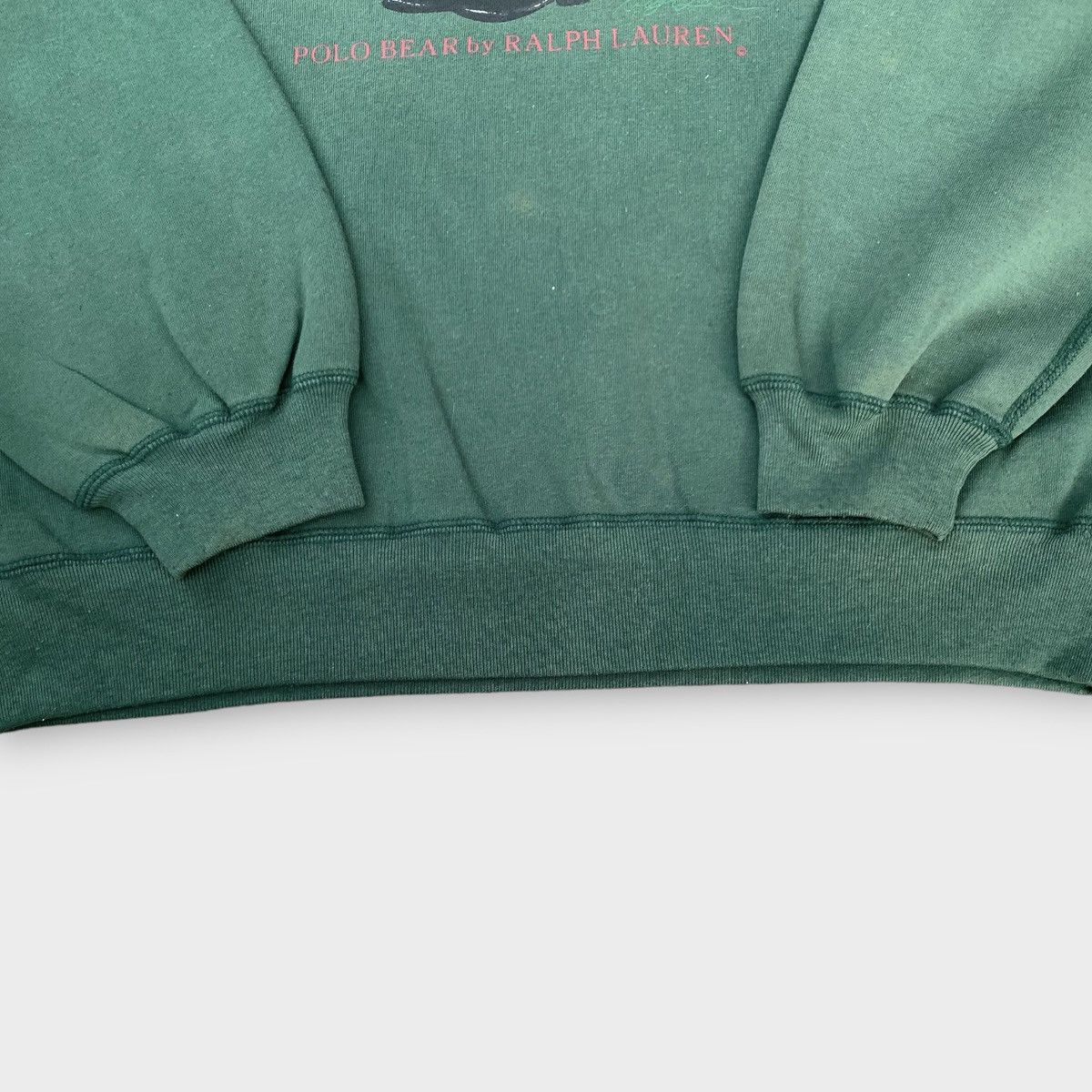 Polo Ralph Lauren Vintage 90s Polo Bear Ralph Lauren Hoodie Size L / US 10 / IT 46 - 7 Thumbnail