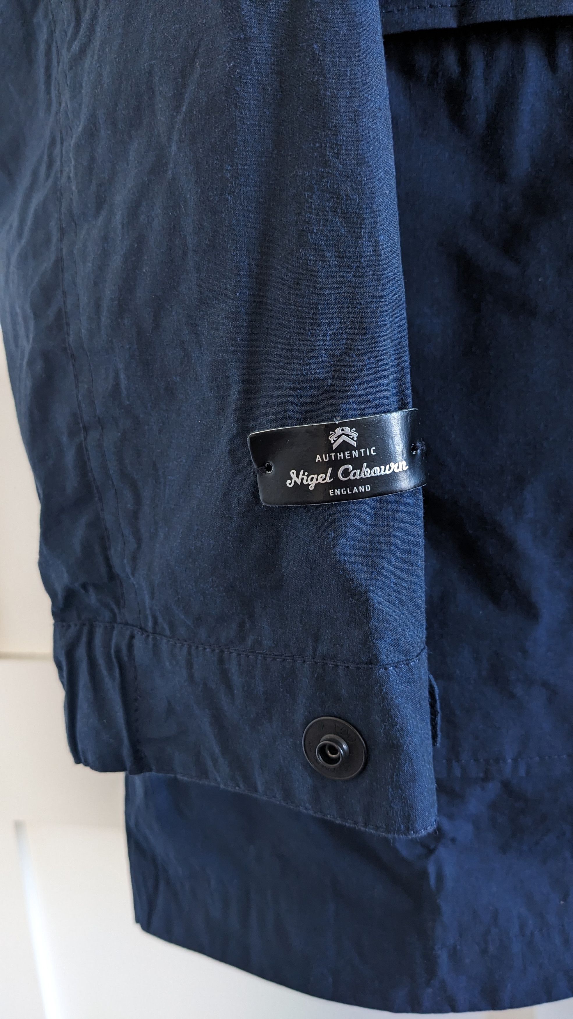 Nigel Cabourn Nigel Cabourn Navy Fishtail Parka Size US L / EU 52-54 / 3 - 5 Thumbnail