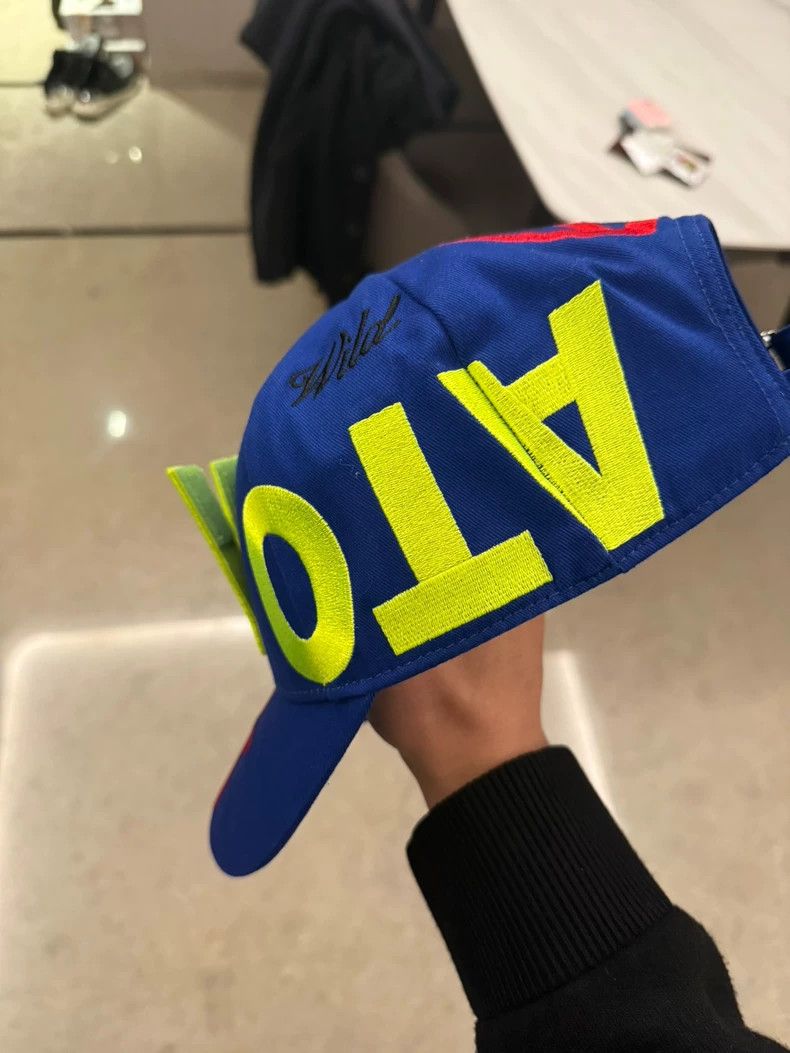 Walter Van Beirendonck walter van beirendonck Blue Atomic Bear Cap Size ONE SIZE - 5 Thumbnail