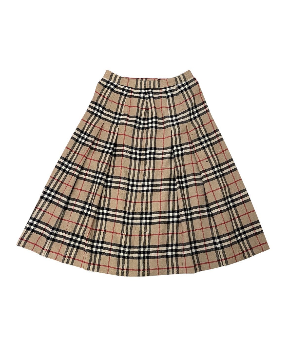 Burberry Burberrys Novacheck Mini Skirts Size 27" / US 4 / IT 40 - 1 Thumbnail