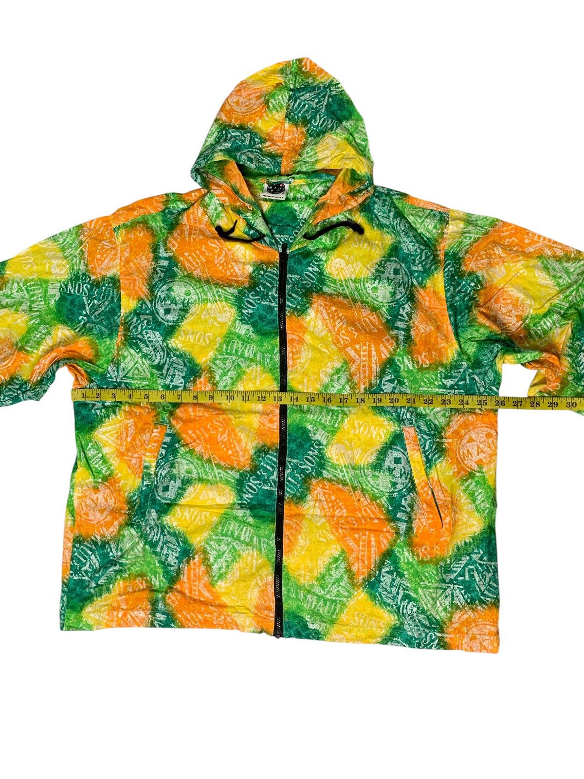 Maui and Sons Rare Design Maui And Sons Full Print Zipper Hoodie Jackets Size US L / EU 52-54 / 3 - 7 Thumbnail