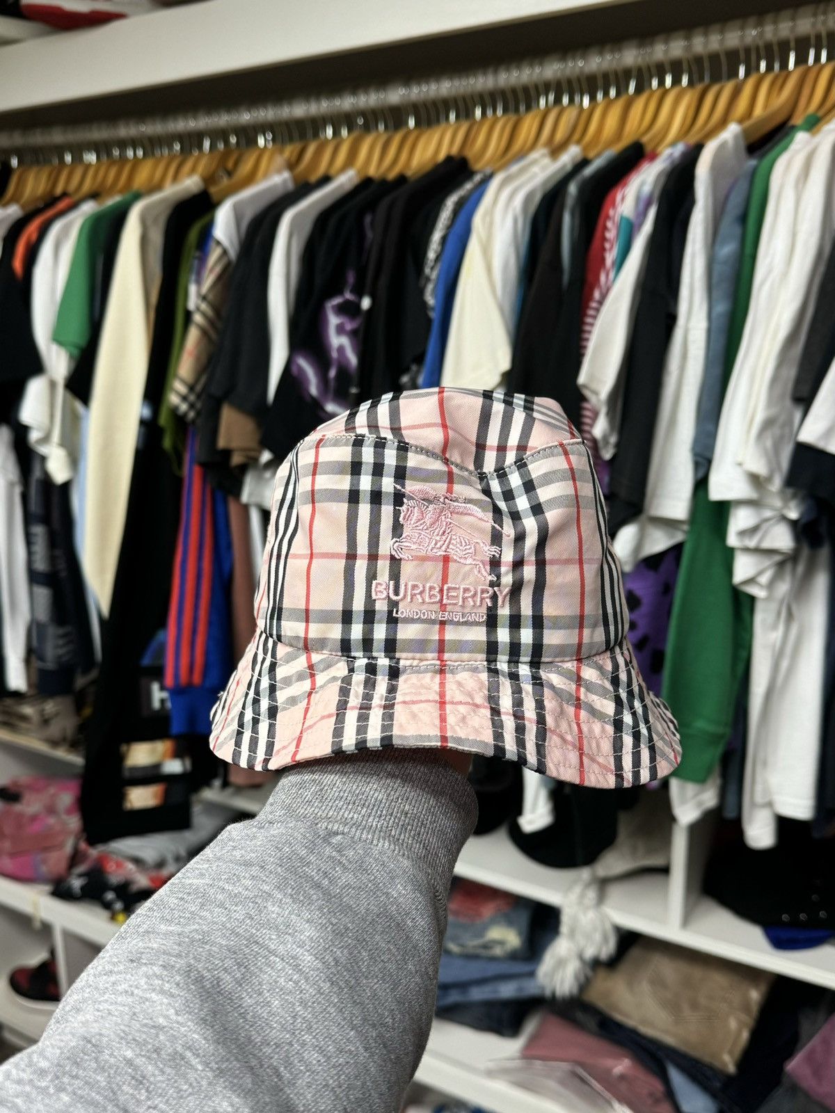 Supreme Burberry Hat | Grailed