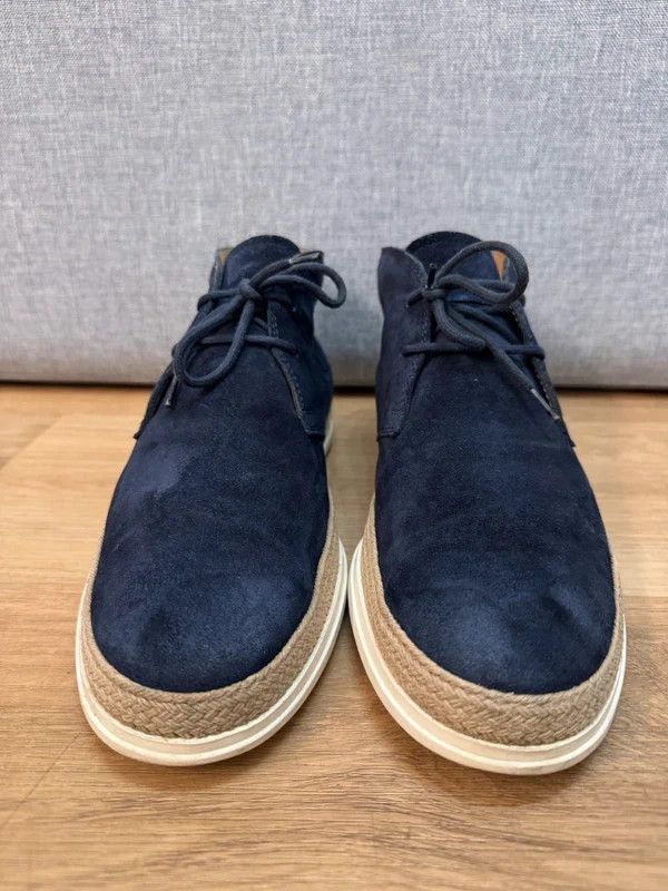 Tod's Tod's Suede Leather Navy Boots Moccasins 7 42 Size US 9 / EU 42 - 5 Thumbnail