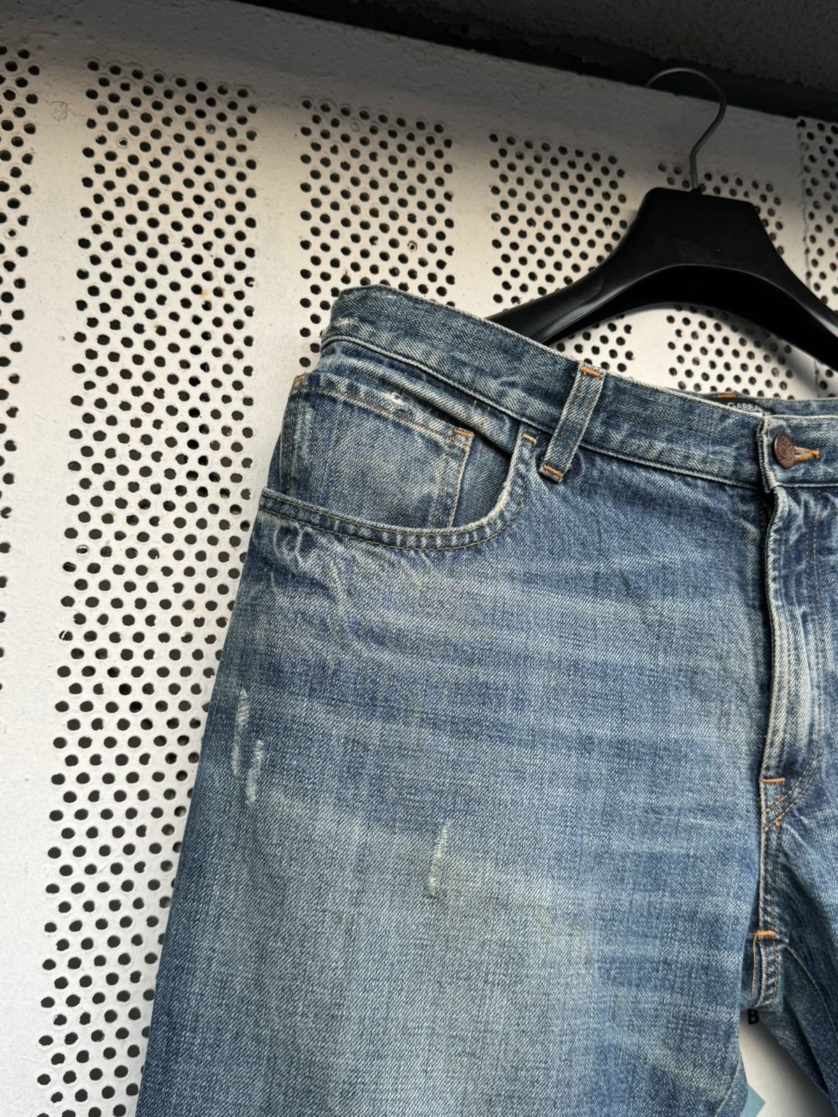 Dolce & Gabbana × Japanese Brand Vintage Dolce&Gabbana Faded Distressed Jeans Pants Size US 34 / EU 50 - 4 Thumbnail